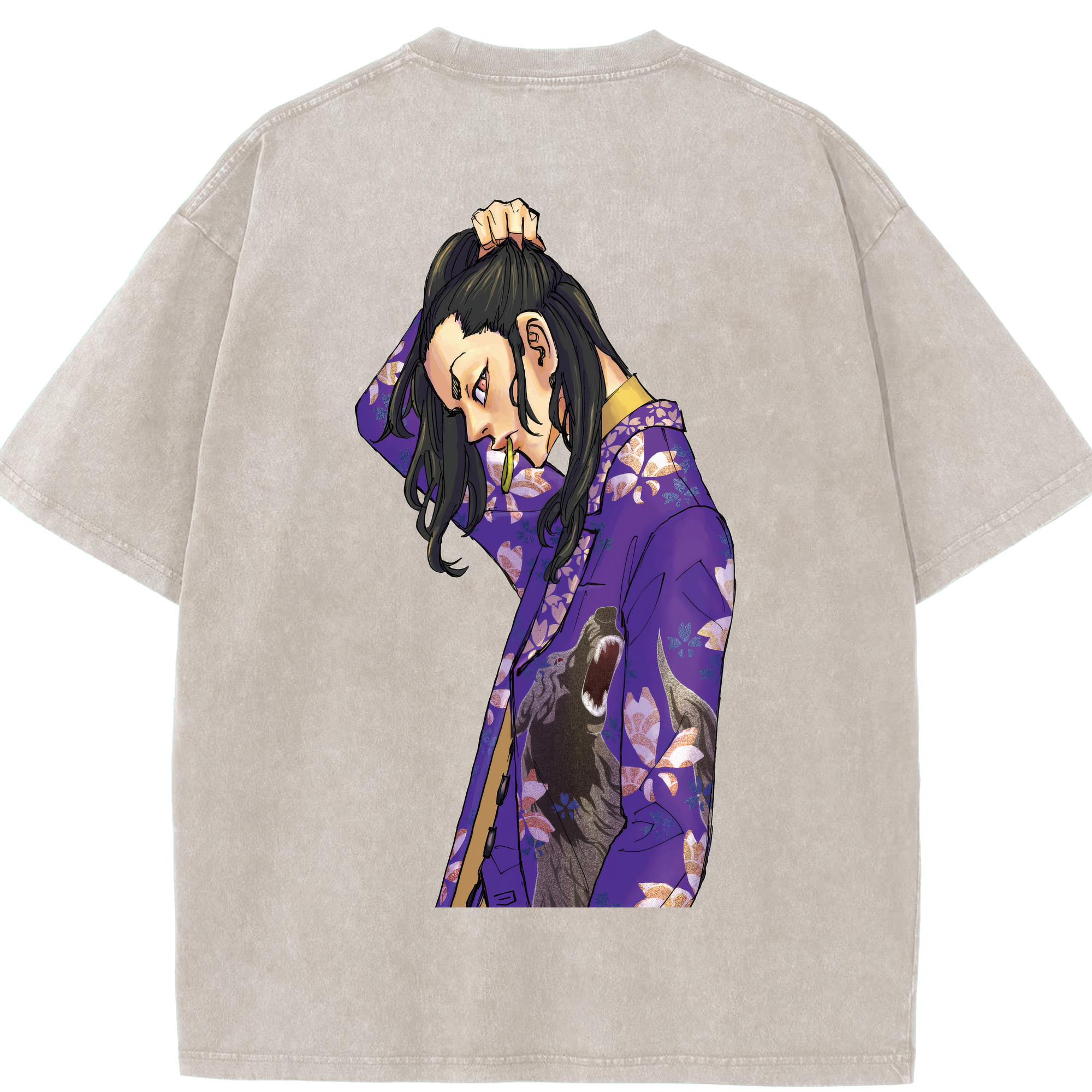 （画像用） 東京リベンジャーズ Tokyo Revengers 綿100% ヴィンテージ風 半袖Tシャツ（背面プリント）