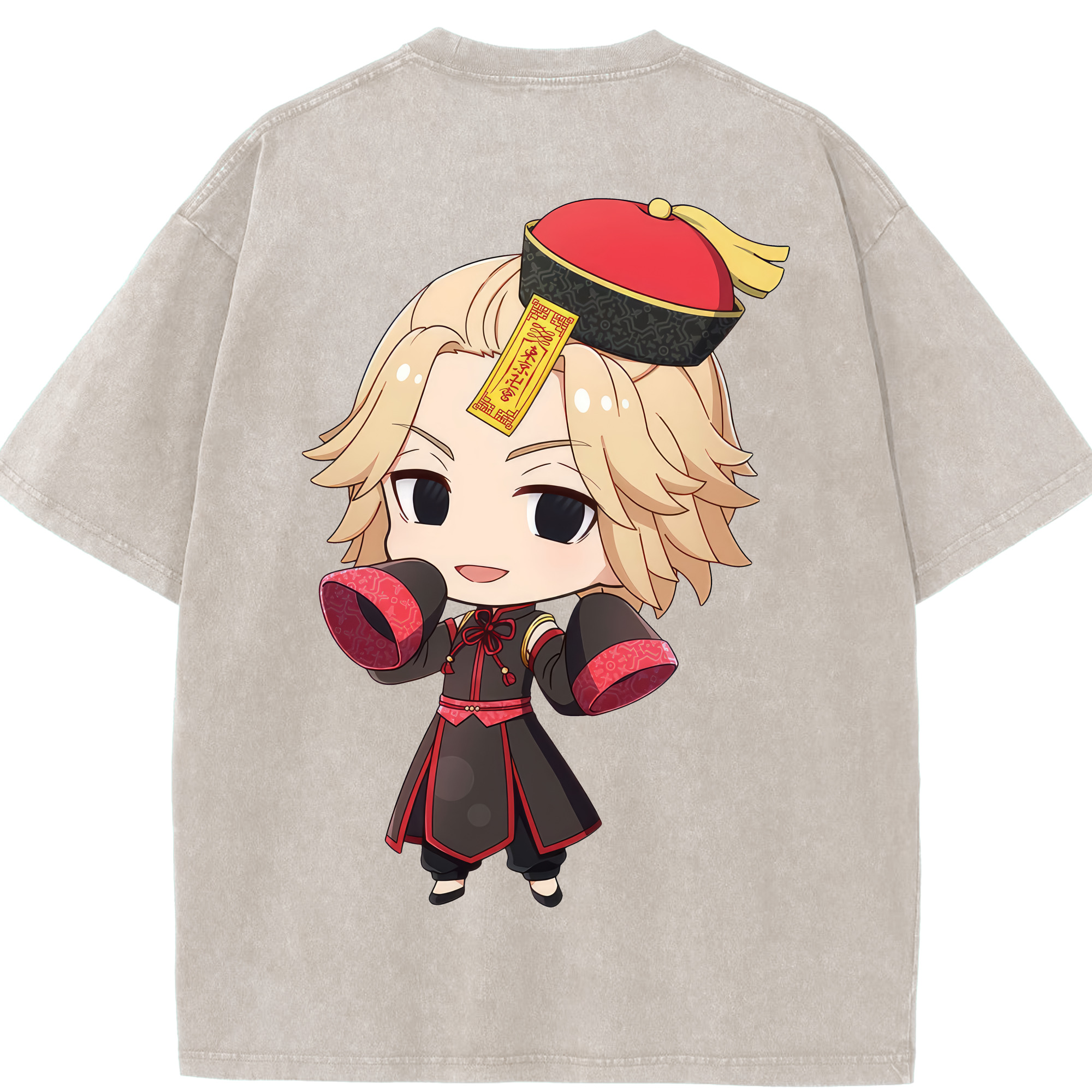（画像用） 東京リベンジャーズ Tokyo Revengers 綿100% ヴィンテージ風 半袖Tシャツ（背面プリント）