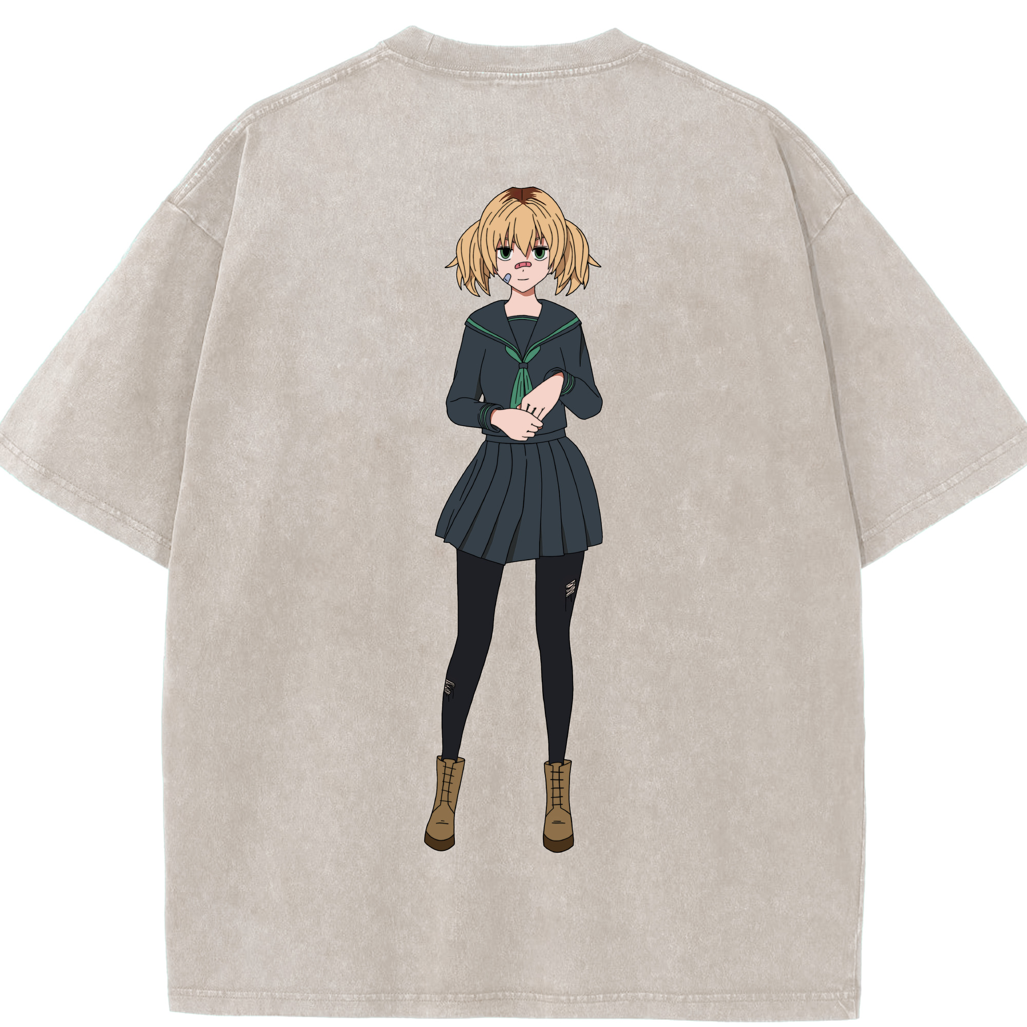 （画像用） 東京リベンジャーズ Tokyo Revengers 綿100% ヴィンテージ風 半袖Tシャツ（背面プリント）