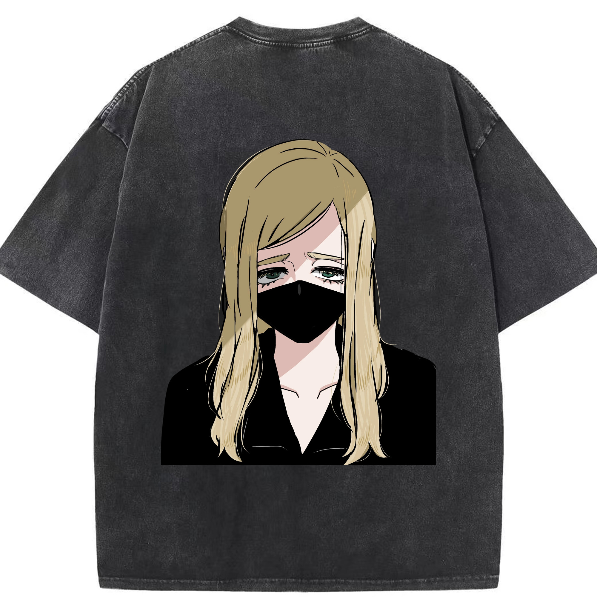 （画像用） 東京リベンジャーズ Tokyo Revengers 綿100% ヴィンテージ風 半袖Tシャツ（背面プリント）