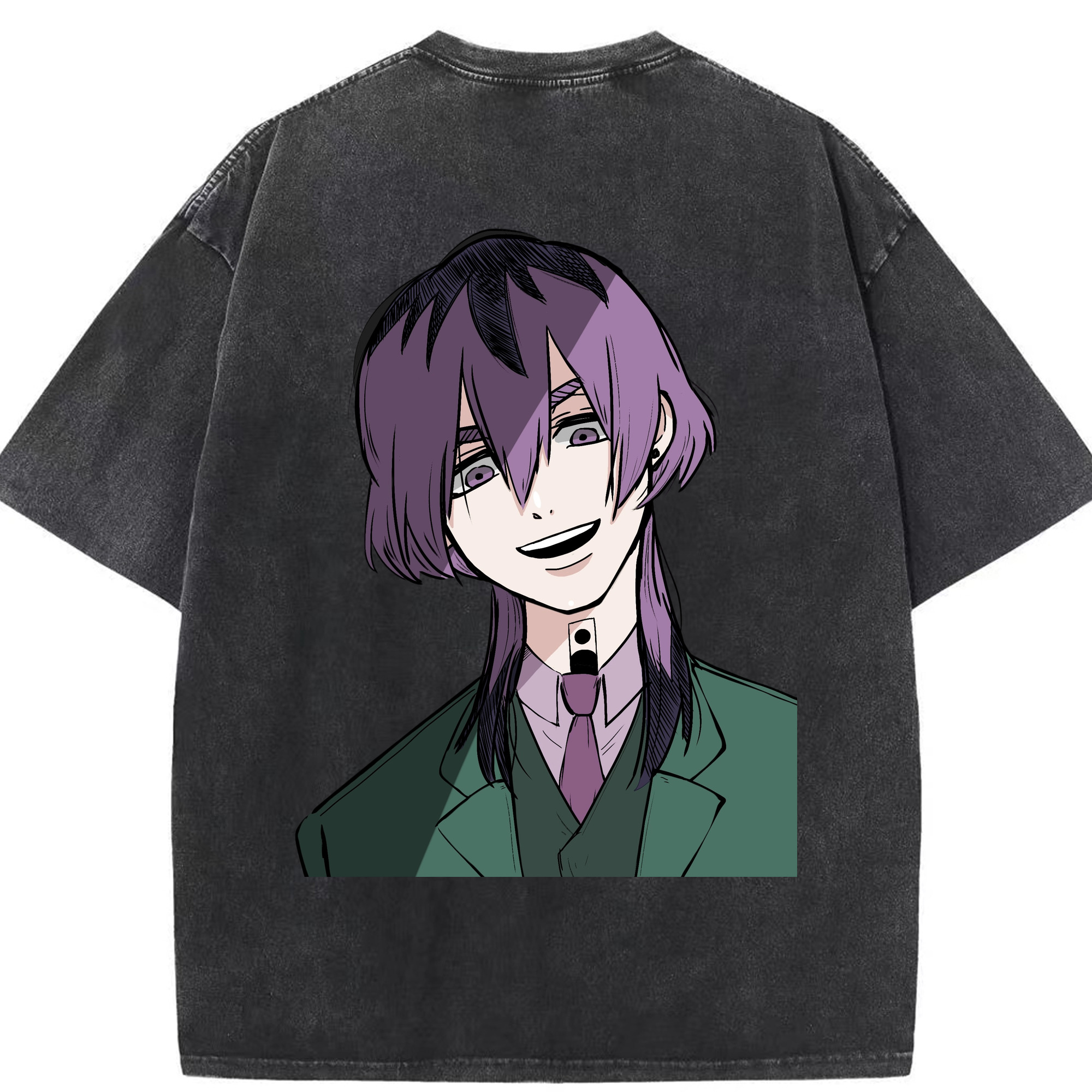 （画像用） 東京リベンジャーズ Tokyo Revengers 綿100% ヴィンテージ風 半袖Tシャツ（背面プリント）