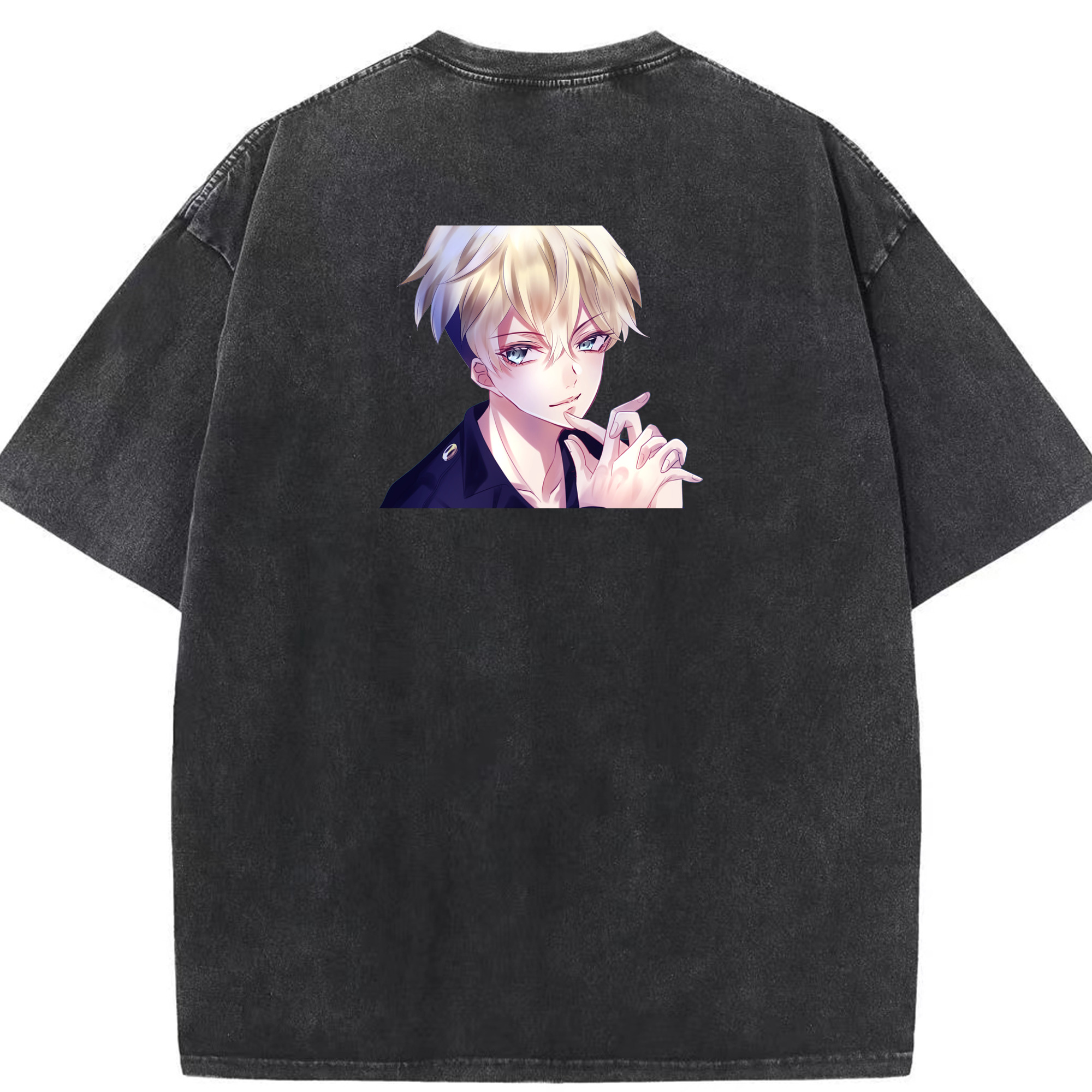 （画像用） 東京リベンジャーズ Tokyo Revengers 綿100% ヴィンテージ風 半袖Tシャツ（背面プリント）