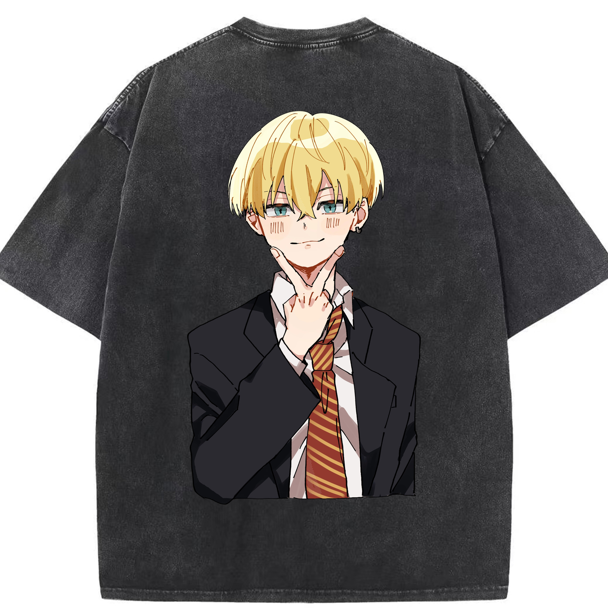 （画像用） 東京リベンジャーズ Tokyo Revengers 綿100% ヴィンテージ風 半袖Tシャツ（背面プリント）
