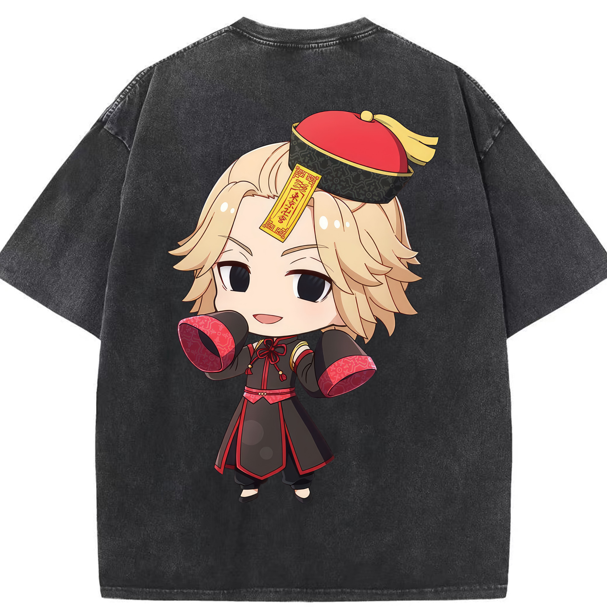 （画像用） 東京リベンジャーズ Tokyo Revengers 綿100% ヴィンテージ風 半袖Tシャツ（背面プリント）