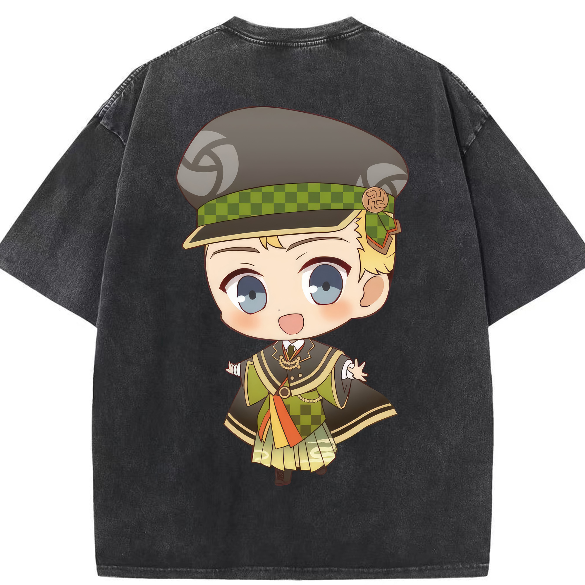 （画像用） 東京リベンジャーズ Tokyo Revengers 綿100% ヴィンテージ風 半袖Tシャツ（背面プリント）