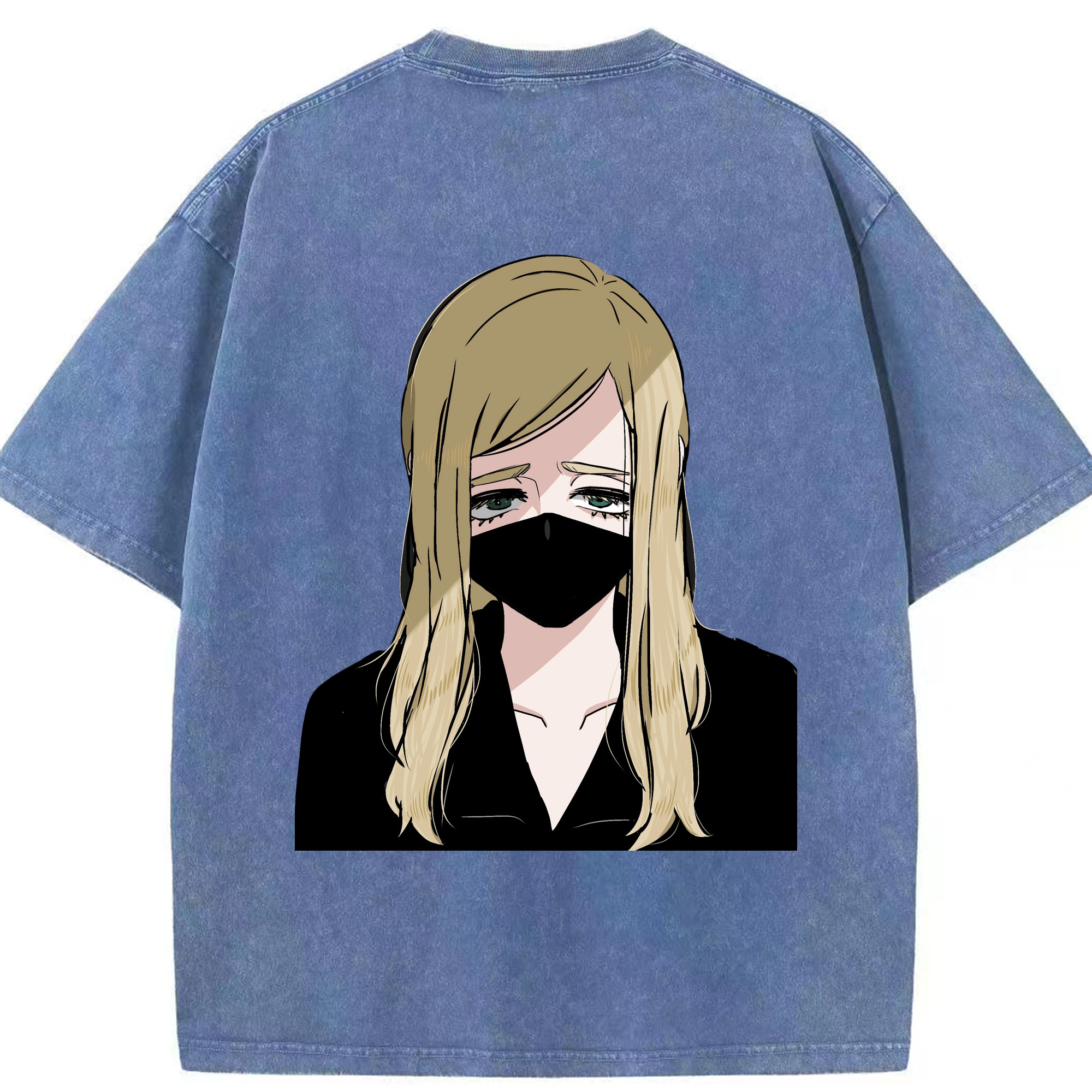 （画像用） 東京リベンジャーズ Tokyo Revengers 綿100% ヴィンテージ風 半袖Tシャツ（背面プリント）
