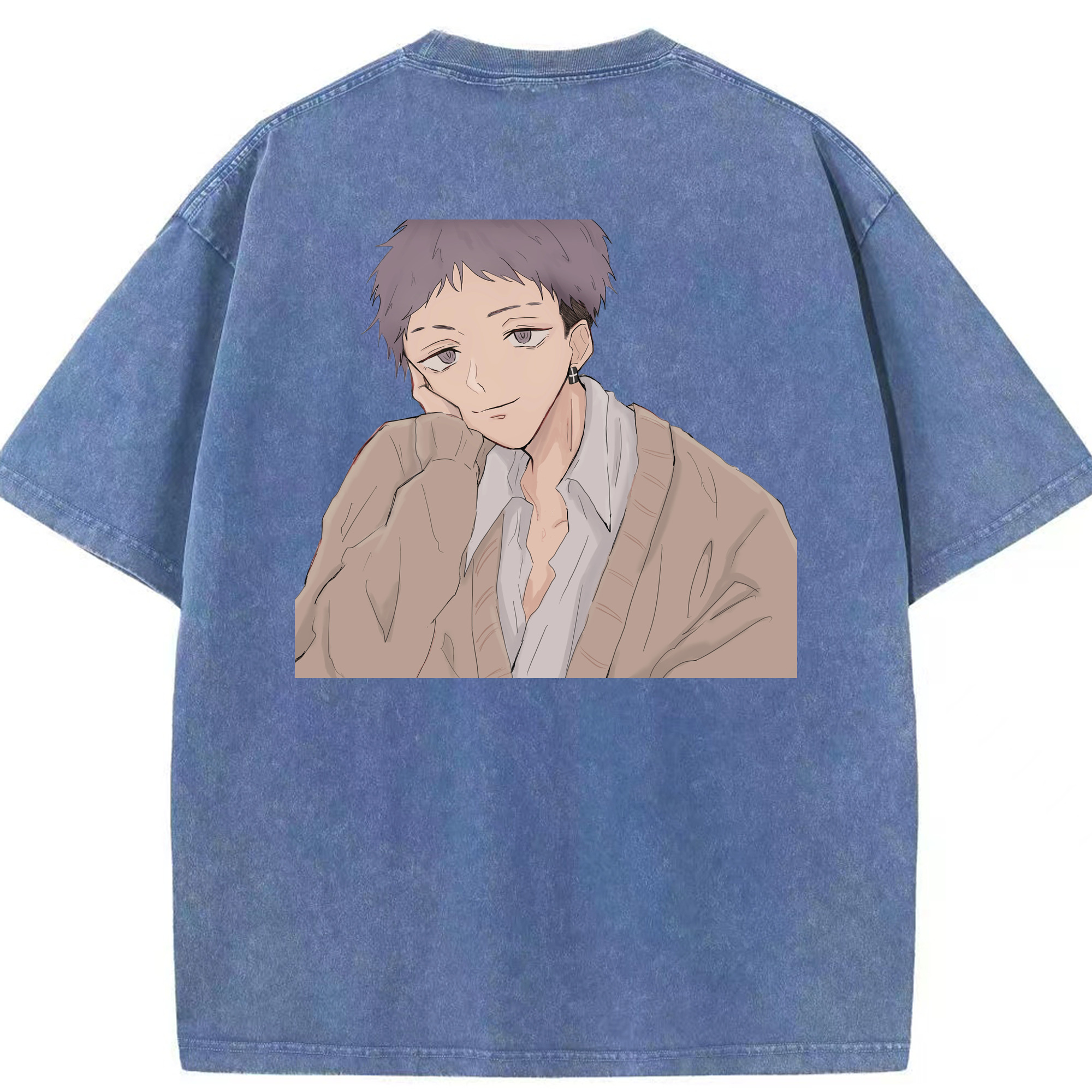 （画像用） 東京リベンジャーズ Tokyo Revengers 綿100% ヴィンテージ風 半袖Tシャツ（背面プリント）