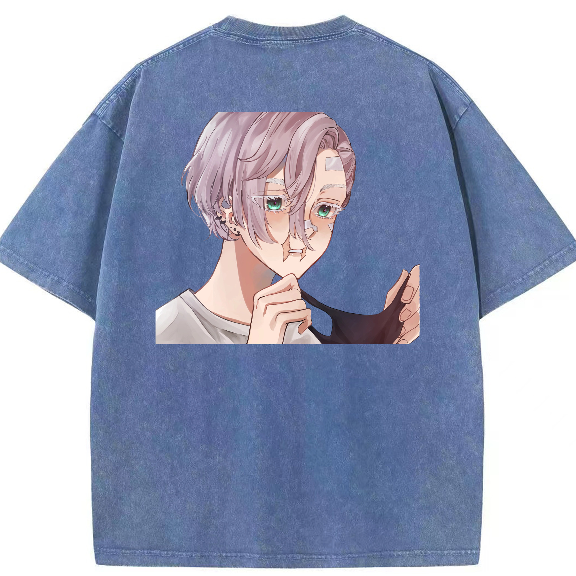 （画像用） 東京リベンジャーズ Tokyo Revengers 綿100% ヴィンテージ風 半袖Tシャツ（背面プリント）