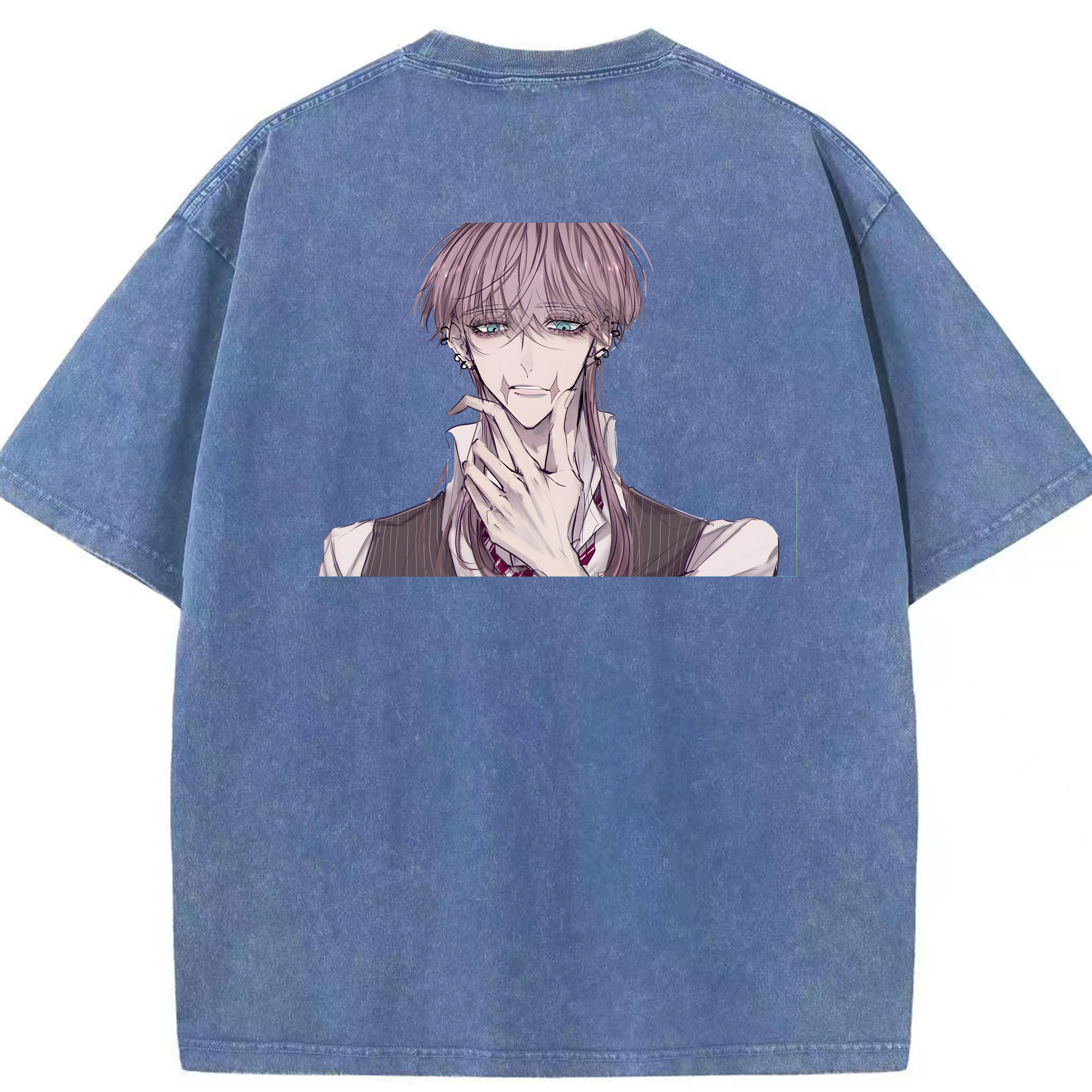 （画像用） 東京リベンジャーズ Tokyo Revengers 綿100% ヴィンテージ風 半袖Tシャツ（背面プリント）