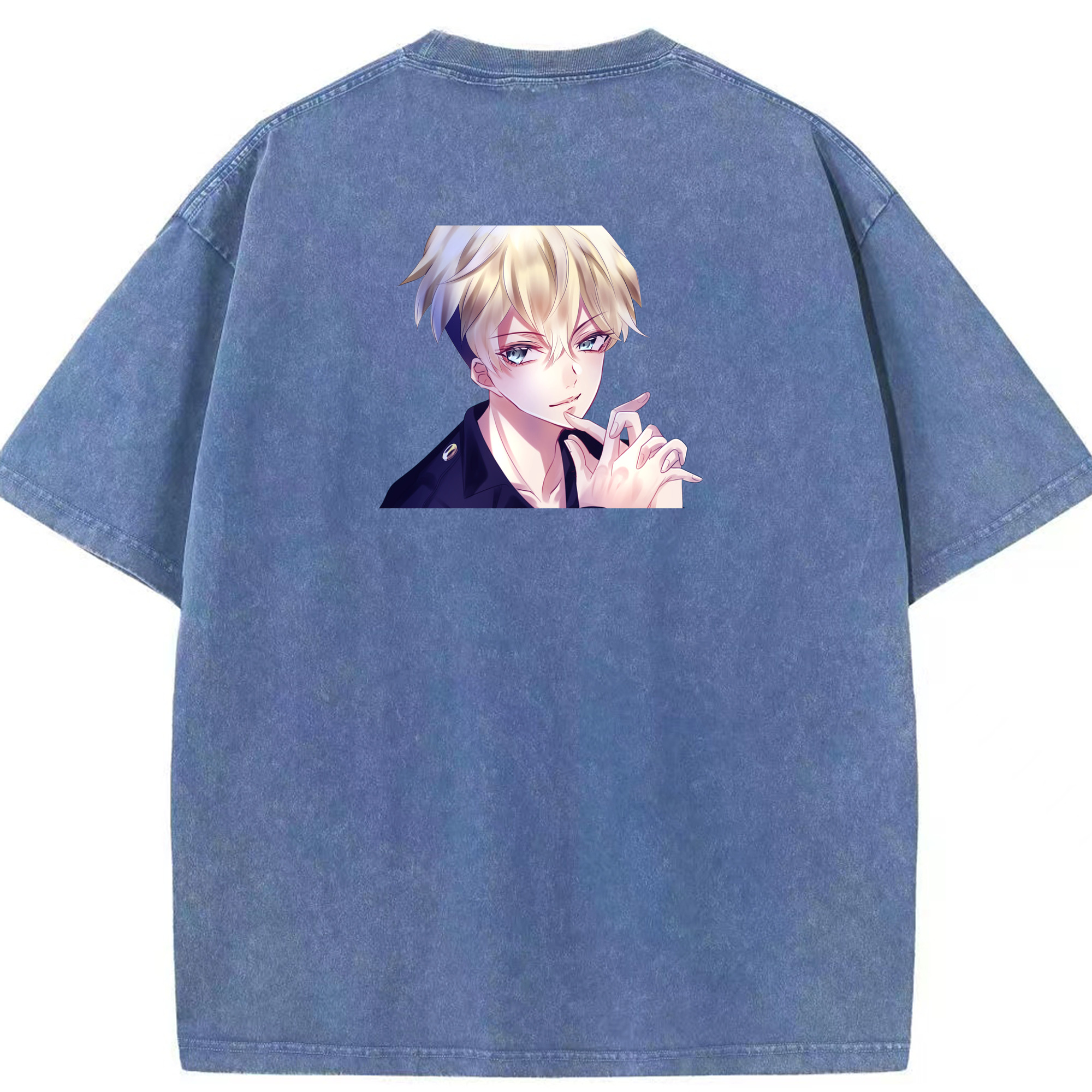 （画像用） 東京リベンジャーズ Tokyo Revengers 綿100% ヴィンテージ風 半袖Tシャツ（背面プリント）