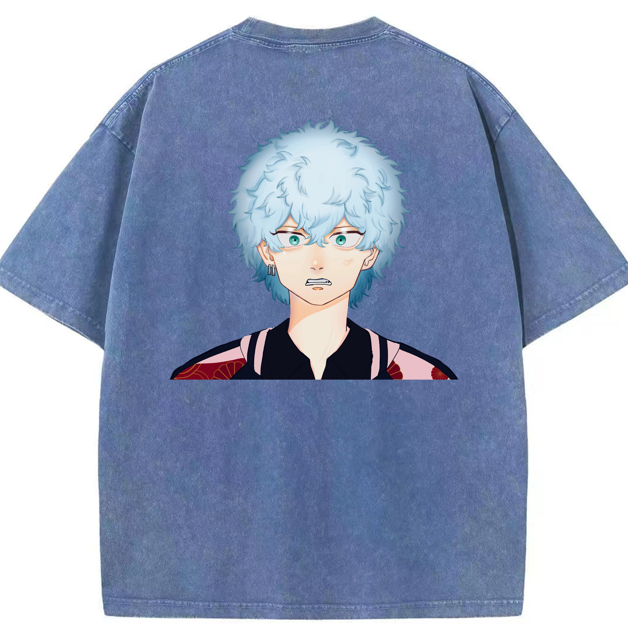 （画像用） 東京リベンジャーズ Tokyo Revengers 綿100% ヴィンテージ風 半袖Tシャツ（背面プリント）