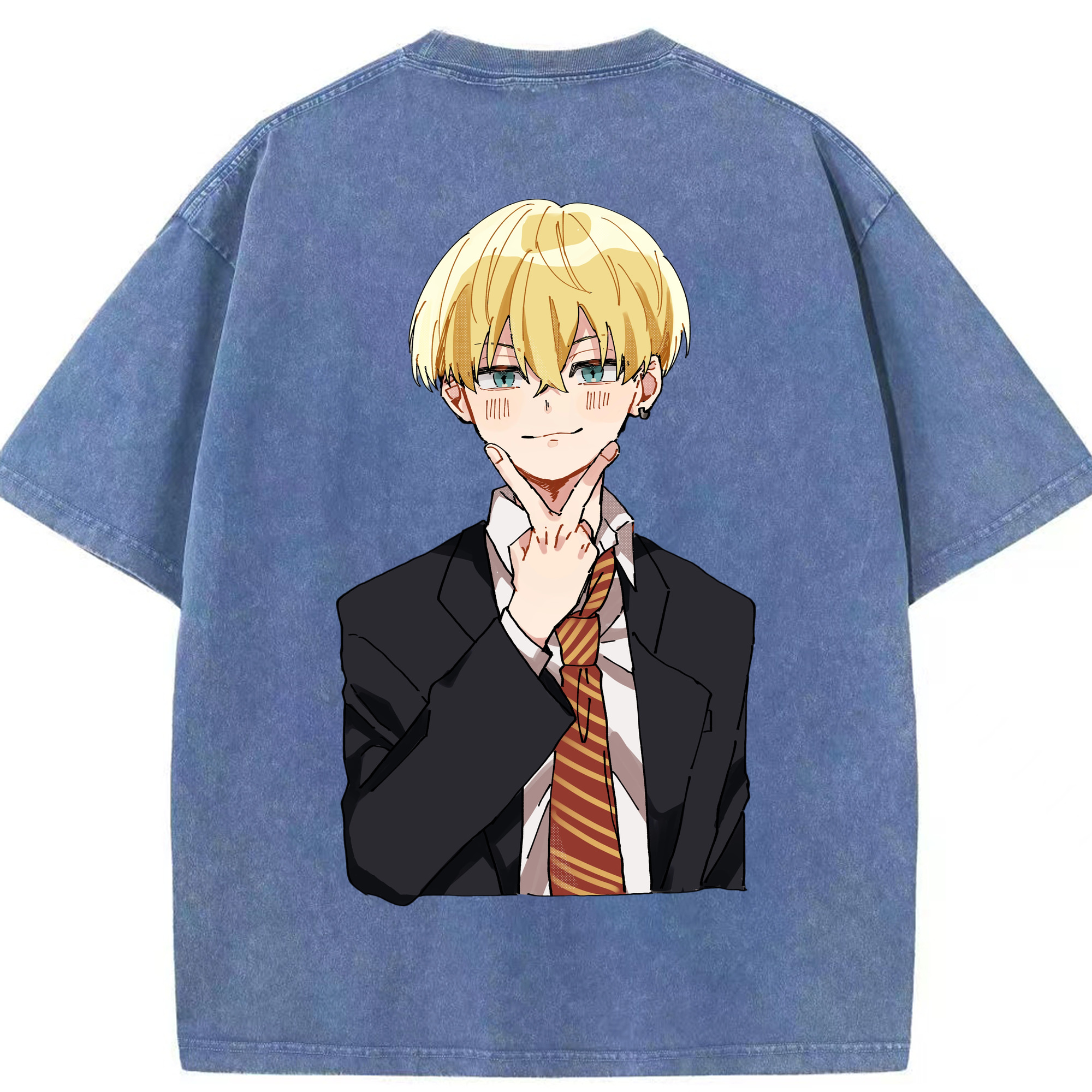 （画像用） 東京リベンジャーズ Tokyo Revengers 綿100% ヴィンテージ風 半袖Tシャツ（背面プリント）