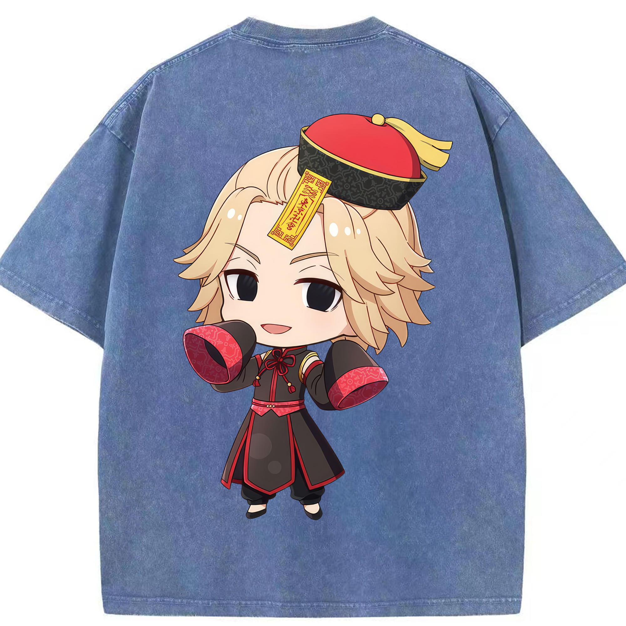 （画像用） 東京リベンジャーズ Tokyo Revengers 綿100% ヴィンテージ風 半袖Tシャツ（背面プリント）