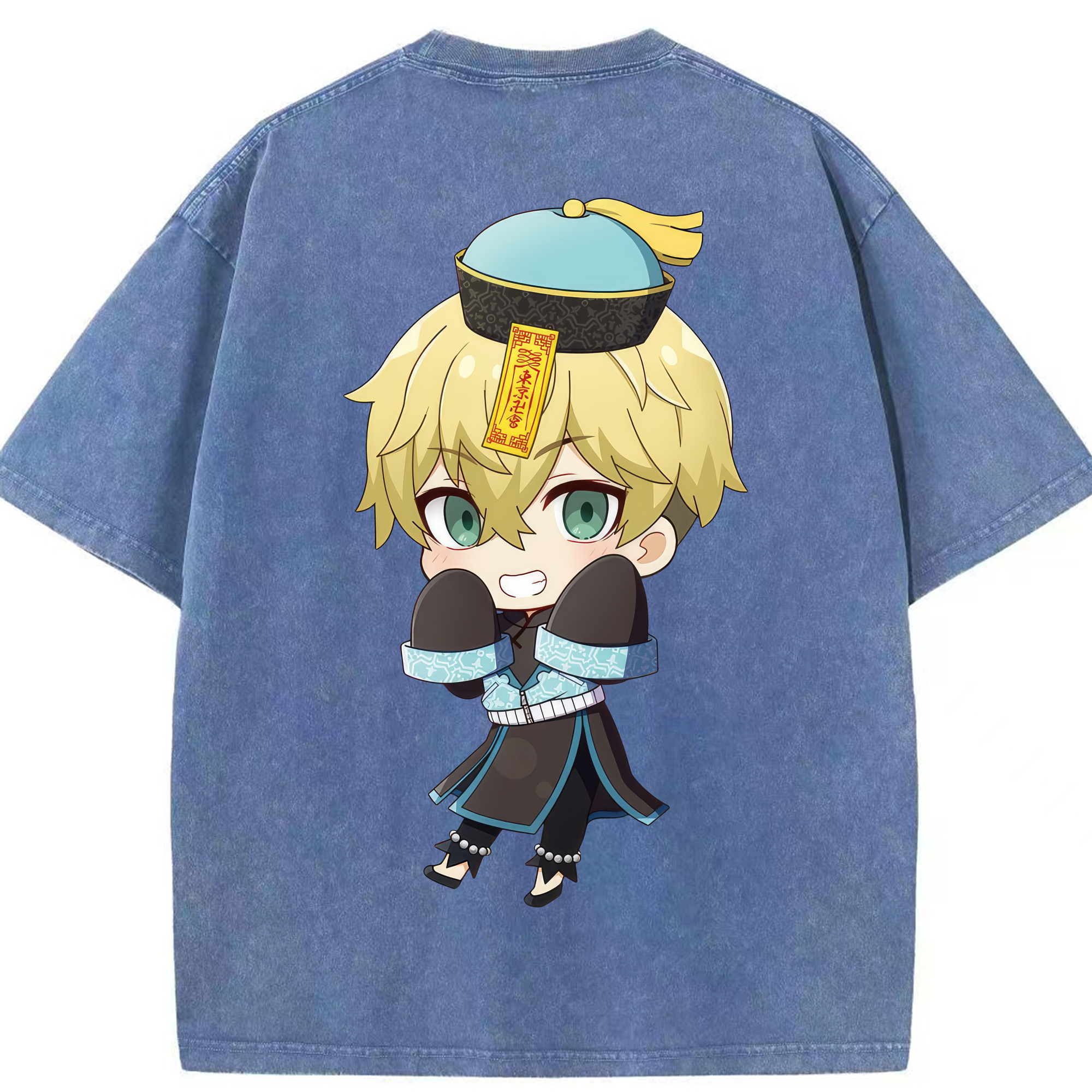 （画像用） 東京リベンジャーズ Tokyo Revengers 綿100% ヴィンテージ風 半袖Tシャツ（背面プリント）