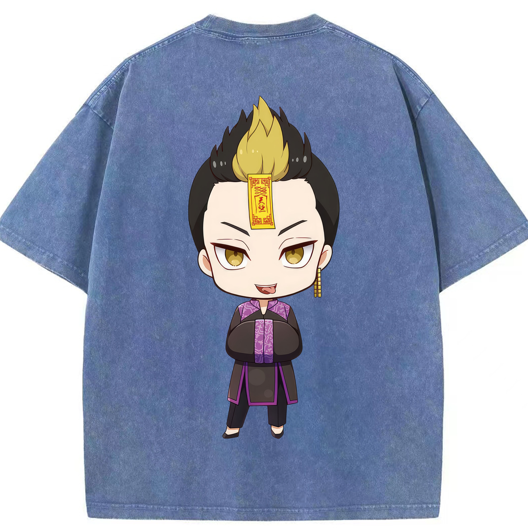 （画像用） 東京リベンジャーズ Tokyo Revengers 綿100% ヴィンテージ風 半袖Tシャツ（背面プリント）
