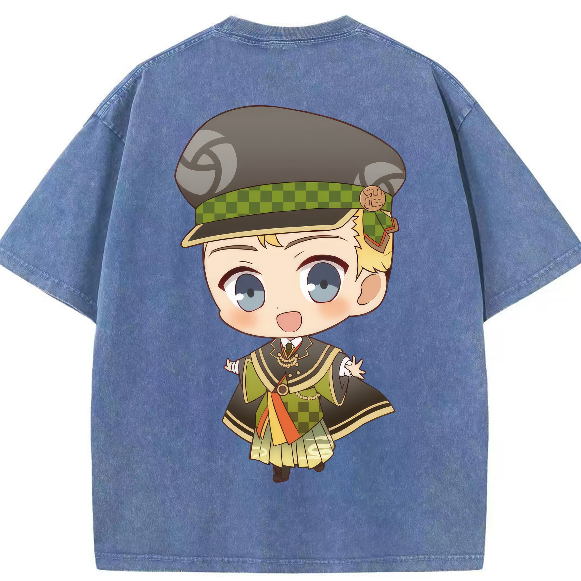 （画像用） 東京リベンジャーズ Tokyo Revengers 綿100% ヴィンテージ風 半袖Tシャツ（背面プリント）