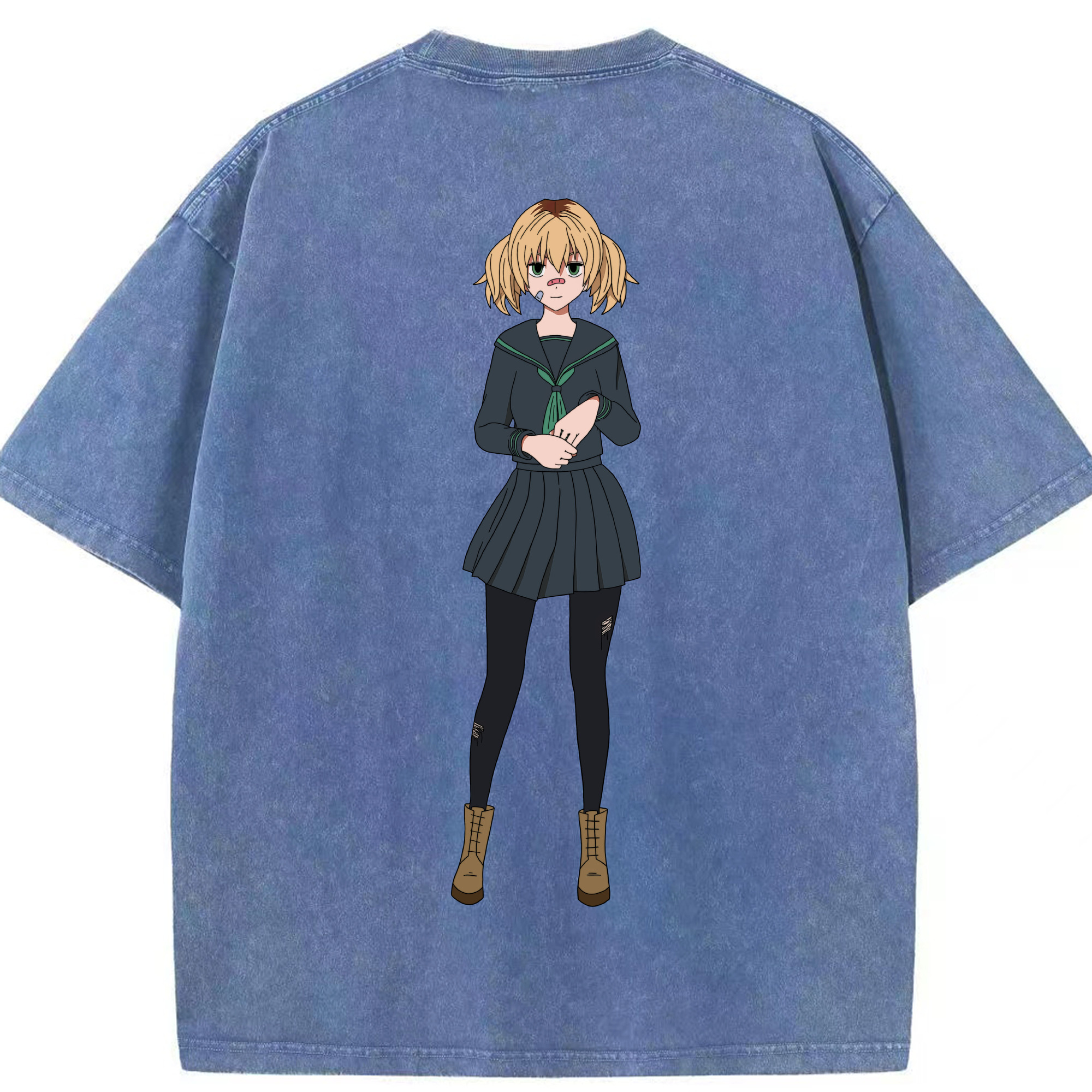 （画像用） 東京リベンジャーズ Tokyo Revengers 綿100% ヴィンテージ風 半袖Tシャツ（背面プリント）