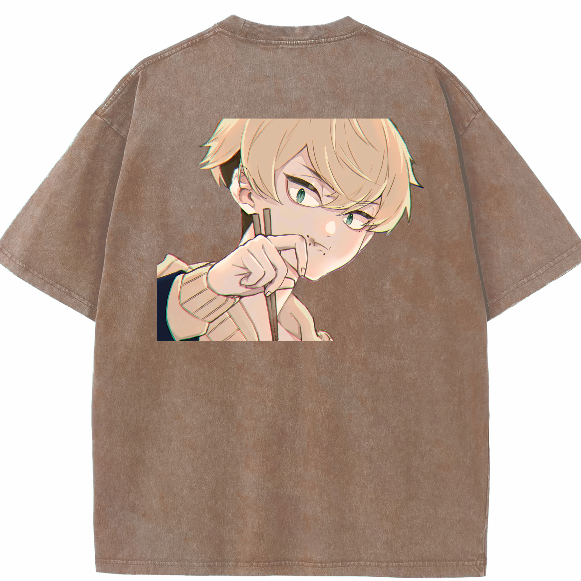 （画像用） 東京リベンジャーズ Tokyo Revengers 綿100% ヴィンテージ風 半袖Tシャツ（背面プリント）
