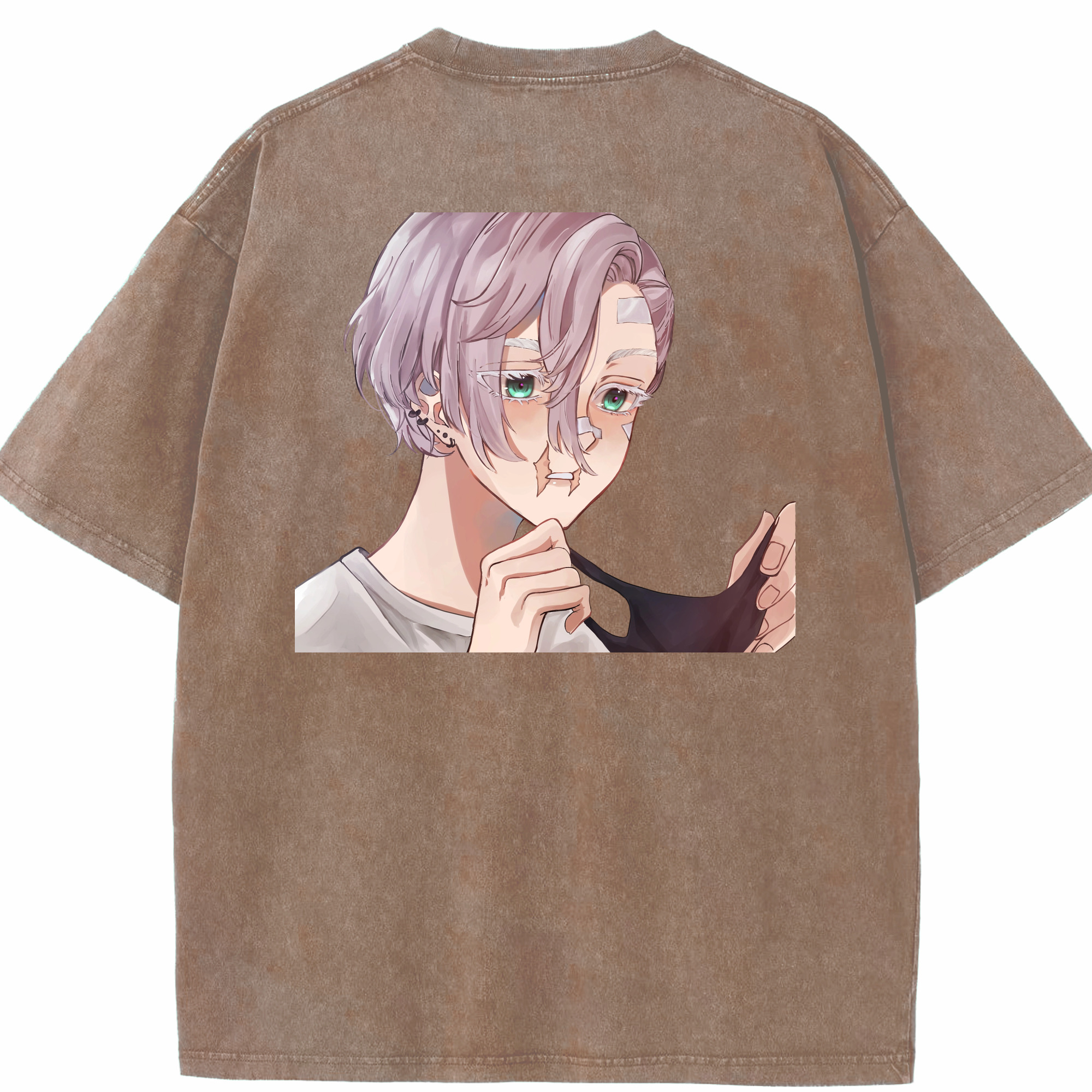 （画像用） 東京リベンジャーズ Tokyo Revengers 綿100% ヴィンテージ風 半袖Tシャツ（背面プリント）