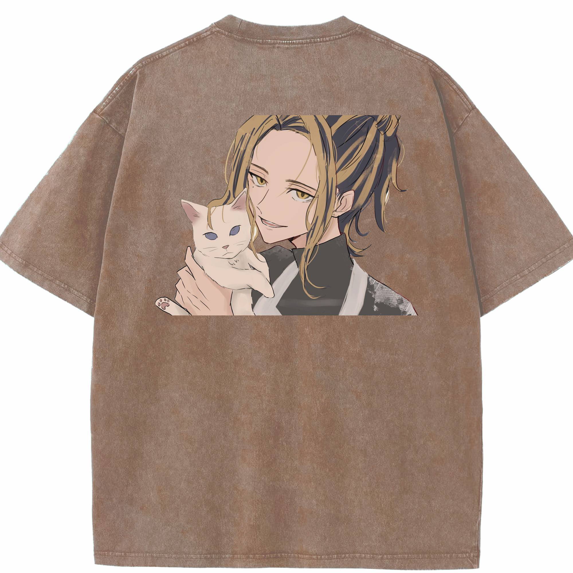 （画像用） 東京リベンジャーズ Tokyo Revengers 綿100% ヴィンテージ風 半袖Tシャツ（背面プリント）
