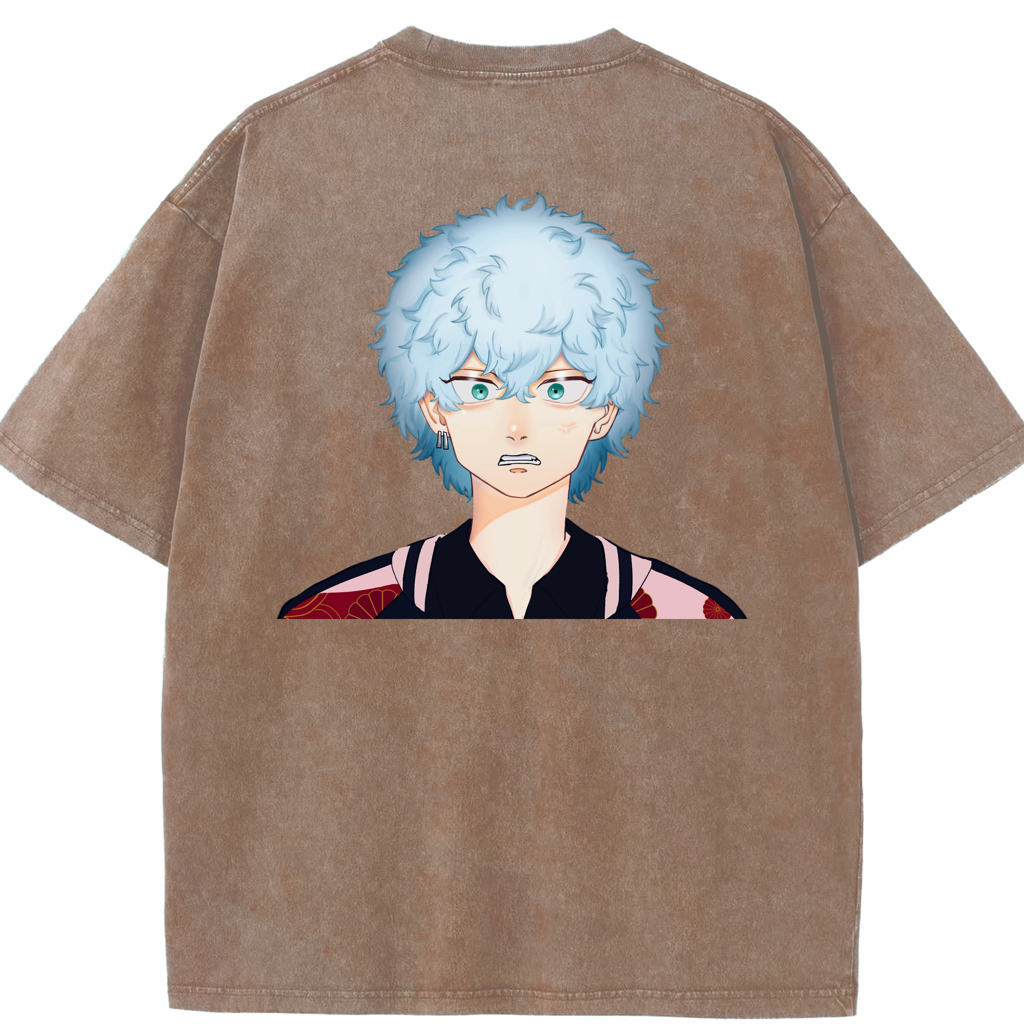 （画像用） 東京リベンジャーズ Tokyo Revengers 綿100% ヴィンテージ風 半袖Tシャツ（背面プリント）
