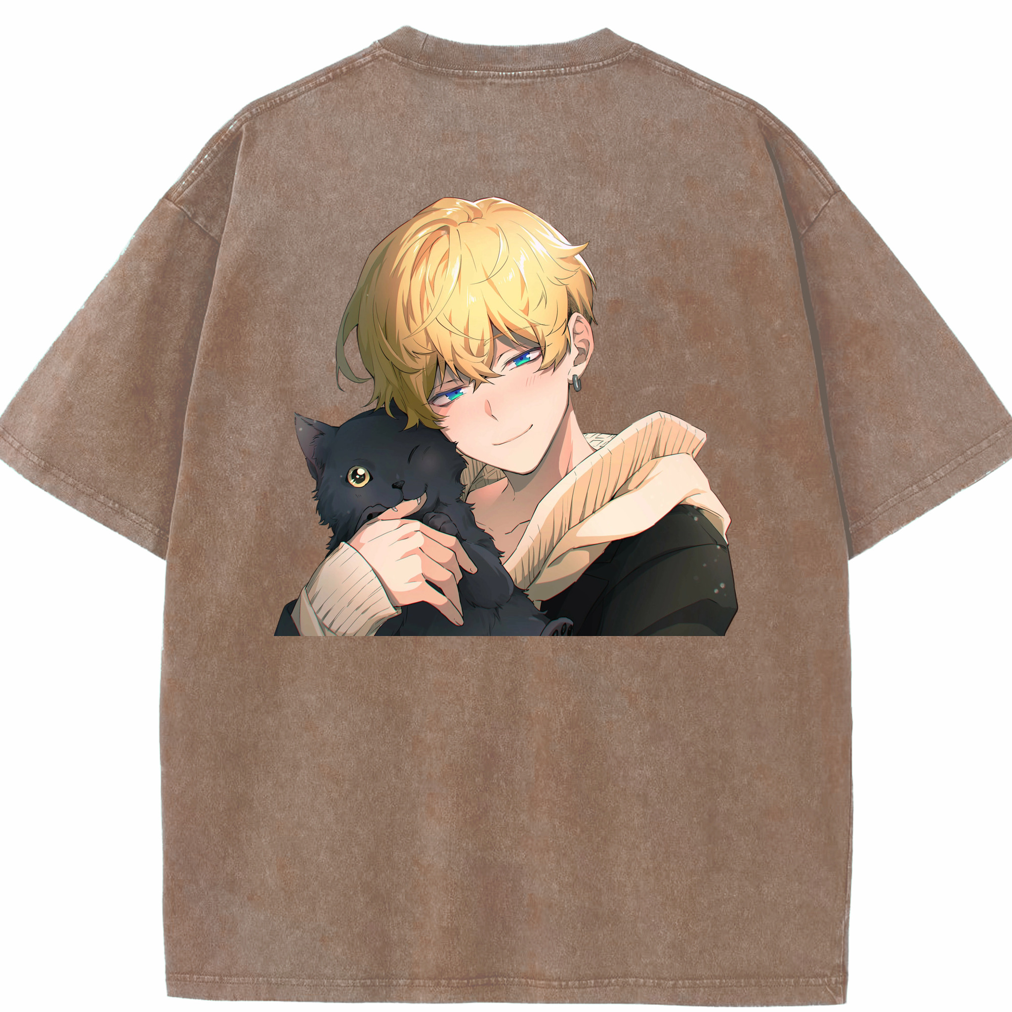 （画像用） 東京リベンジャーズ Tokyo Revengers 綿100% ヴィンテージ風 半袖Tシャツ（背面プリント）