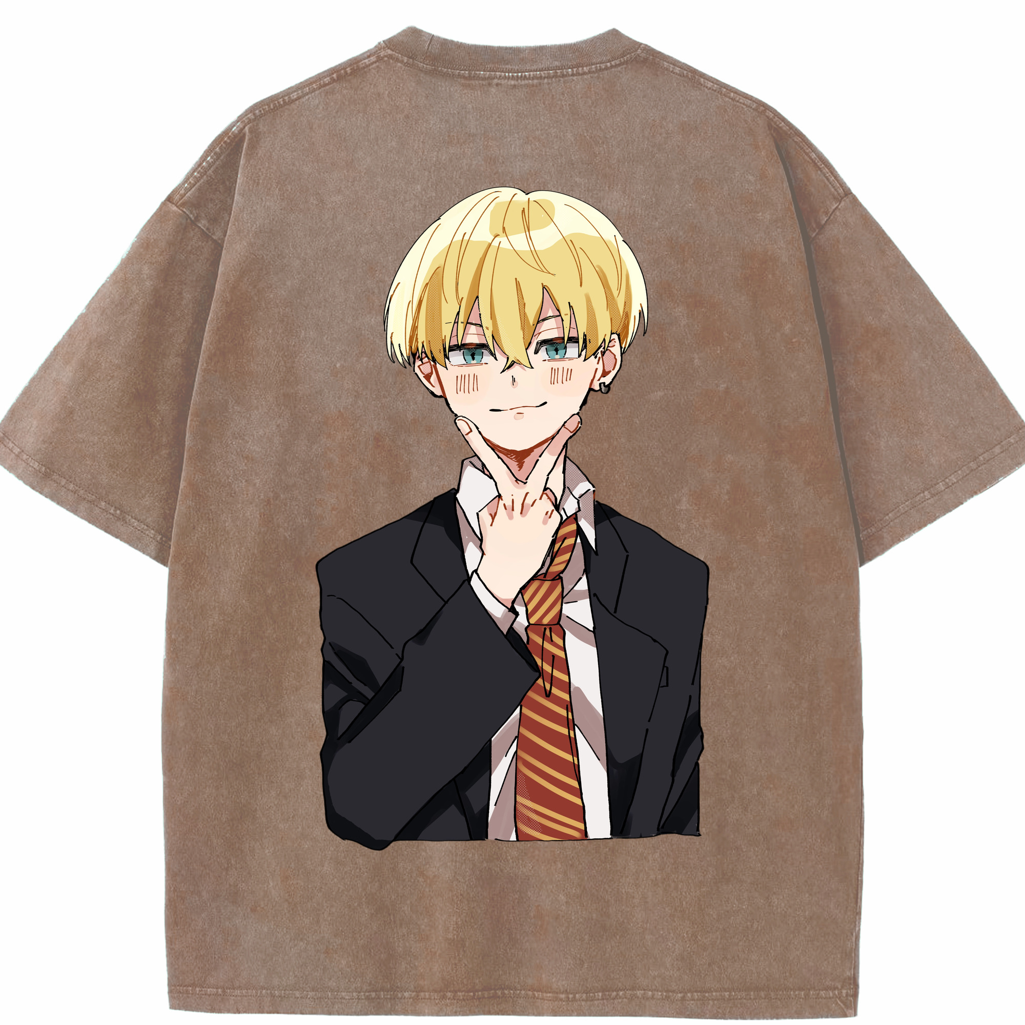 （画像用） 東京リベンジャーズ Tokyo Revengers 綿100% ヴィンテージ風 半袖Tシャツ（背面プリント）