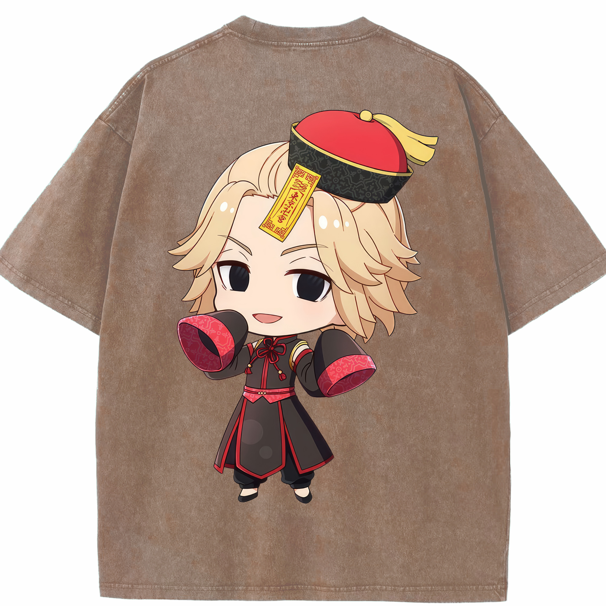 （画像用） 東京リベンジャーズ Tokyo Revengers 綿100% ヴィンテージ風 半袖Tシャツ（背面プリント）