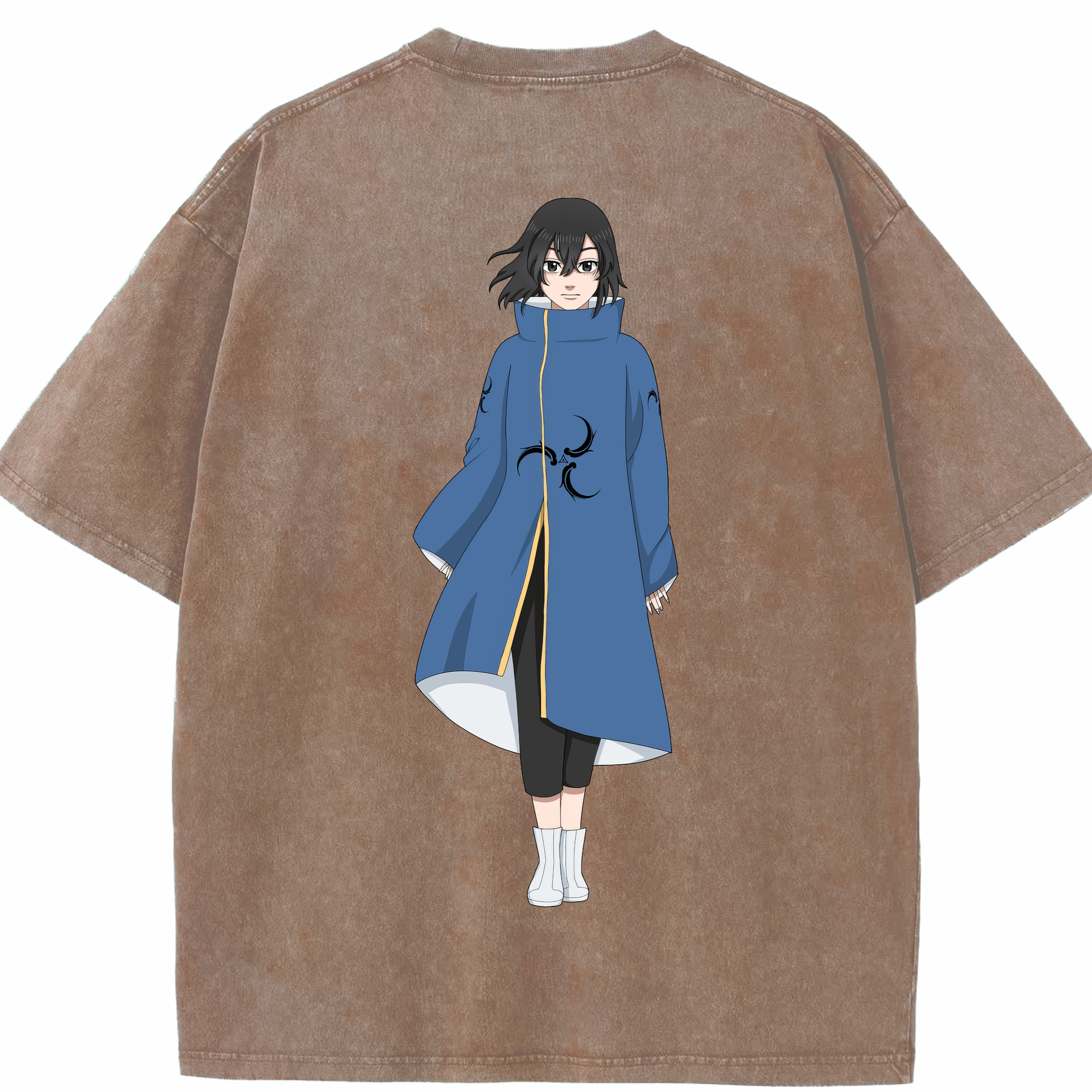 （画像用） 東京リベンジャーズ Tokyo Revengers 綿100% ヴィンテージ風 半袖Tシャツ（背面プリント）