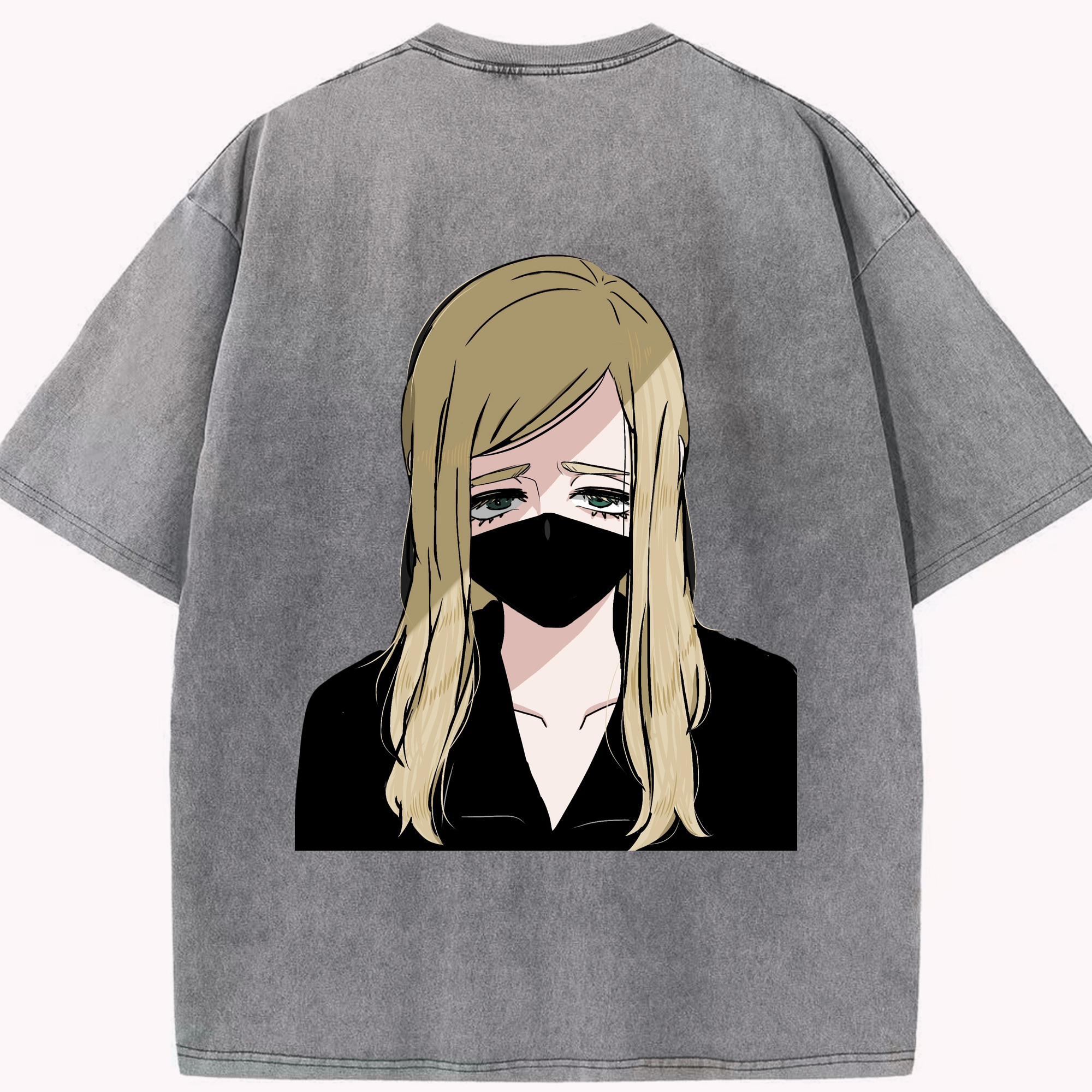 （画像用） 東京リベンジャーズ Tokyo Revengers 綿100% ヴィンテージ風 半袖Tシャツ（背面プリント）