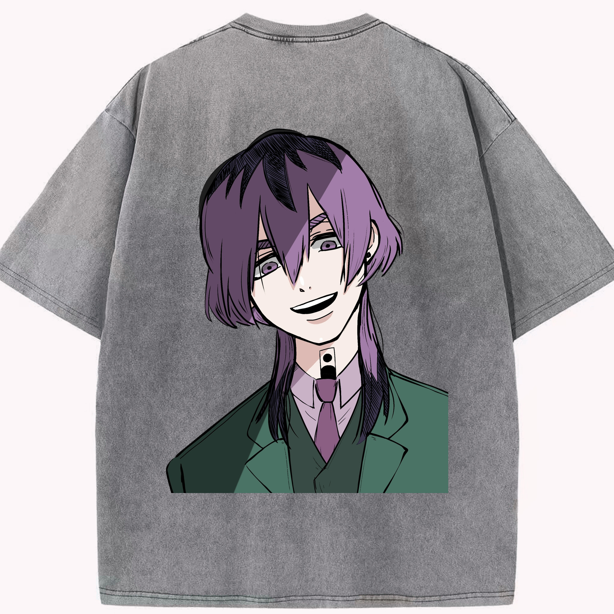 （画像用） 東京リベンジャーズ Tokyo Revengers 綿100% ヴィンテージ風 半袖Tシャツ（背面プリント）
