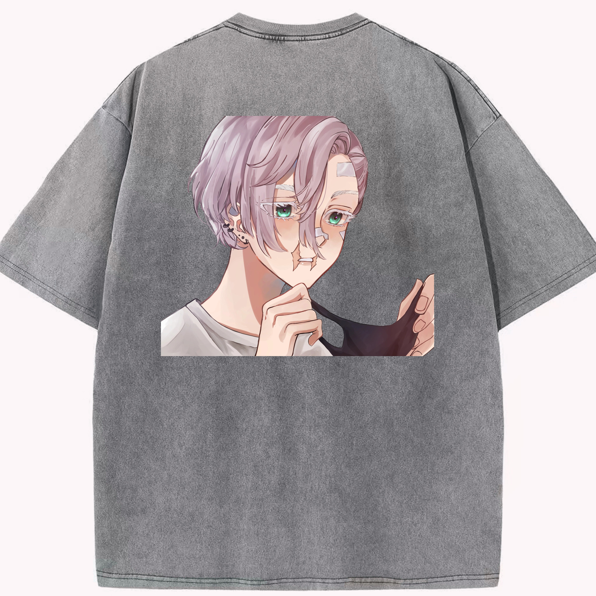（画像用） 東京リベンジャーズ Tokyo Revengers 綿100% ヴィンテージ風 半袖Tシャツ（背面プリント）