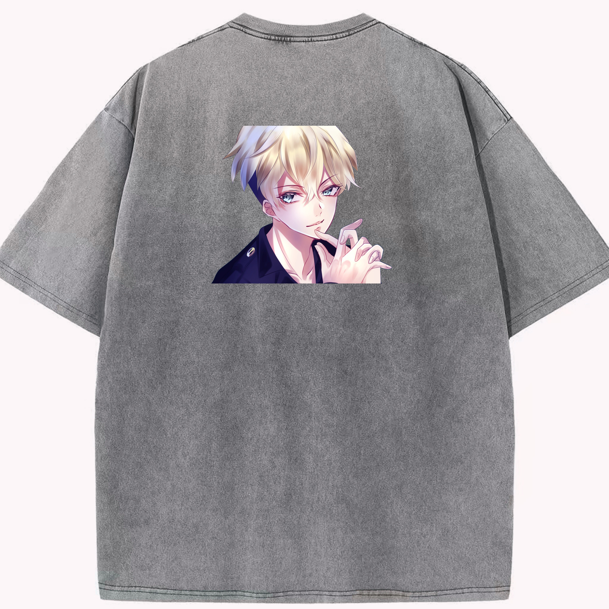 （画像用） 東京リベンジャーズ Tokyo Revengers 綿100% ヴィンテージ風 半袖Tシャツ（背面プリント）