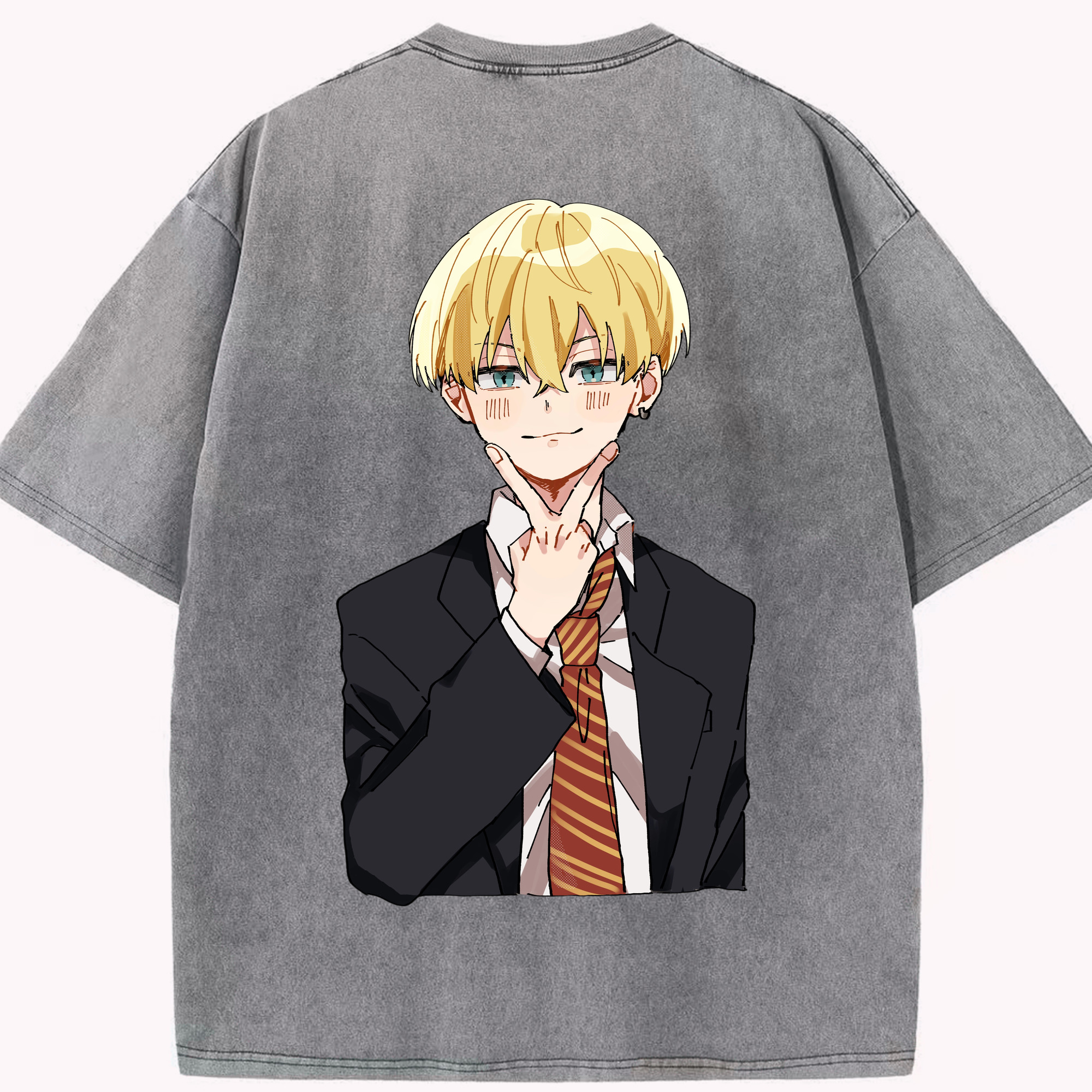 （画像用） 東京リベンジャーズ Tokyo Revengers 綿100% ヴィンテージ風 半袖Tシャツ（背面プリント）