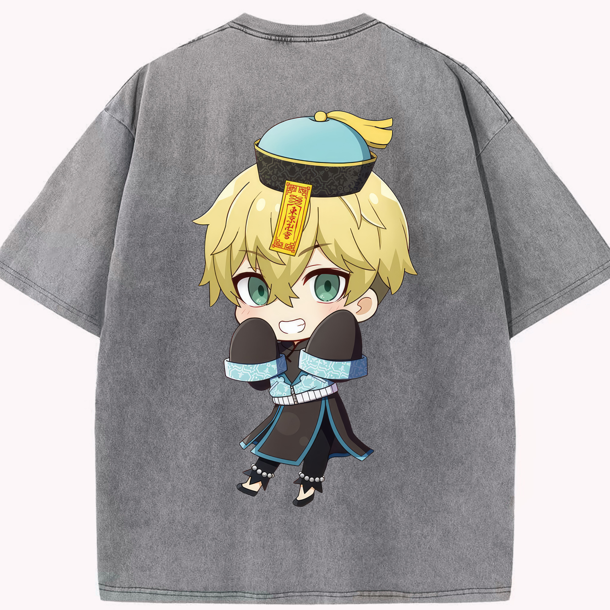 （画像用） 東京リベンジャーズ Tokyo Revengers 綿100% ヴィンテージ風 半袖Tシャツ（背面プリント）