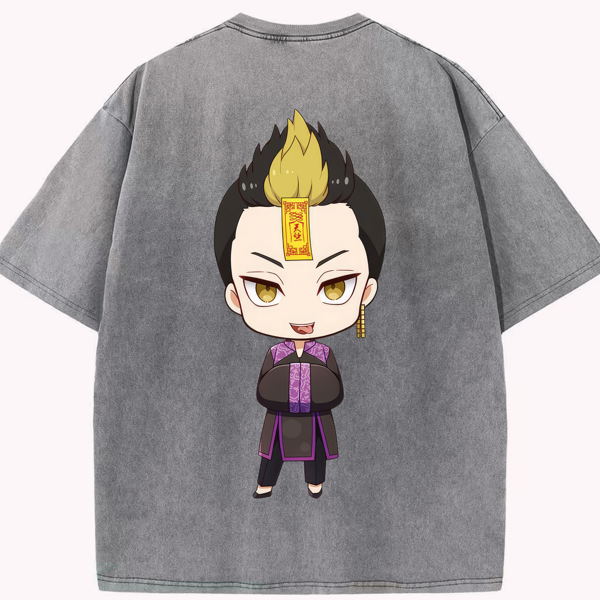 （画像用） 東京リベンジャーズ Tokyo Revengers 綿100% ヴィンテージ風 半袖Tシャツ（背面プリント）
