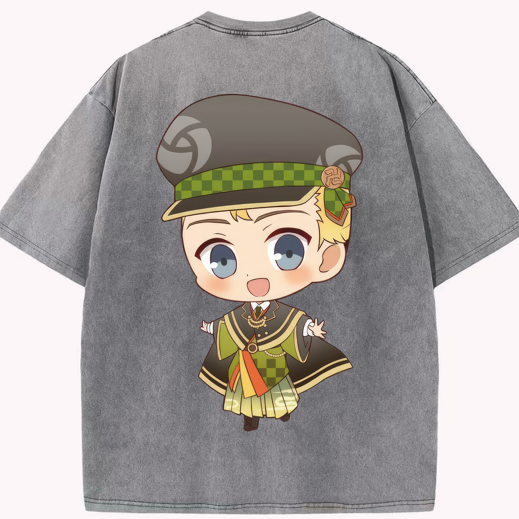 （画像用） 東京リベンジャーズ Tokyo Revengers 綿100% ヴィンテージ風 半袖Tシャツ（背面プリント）