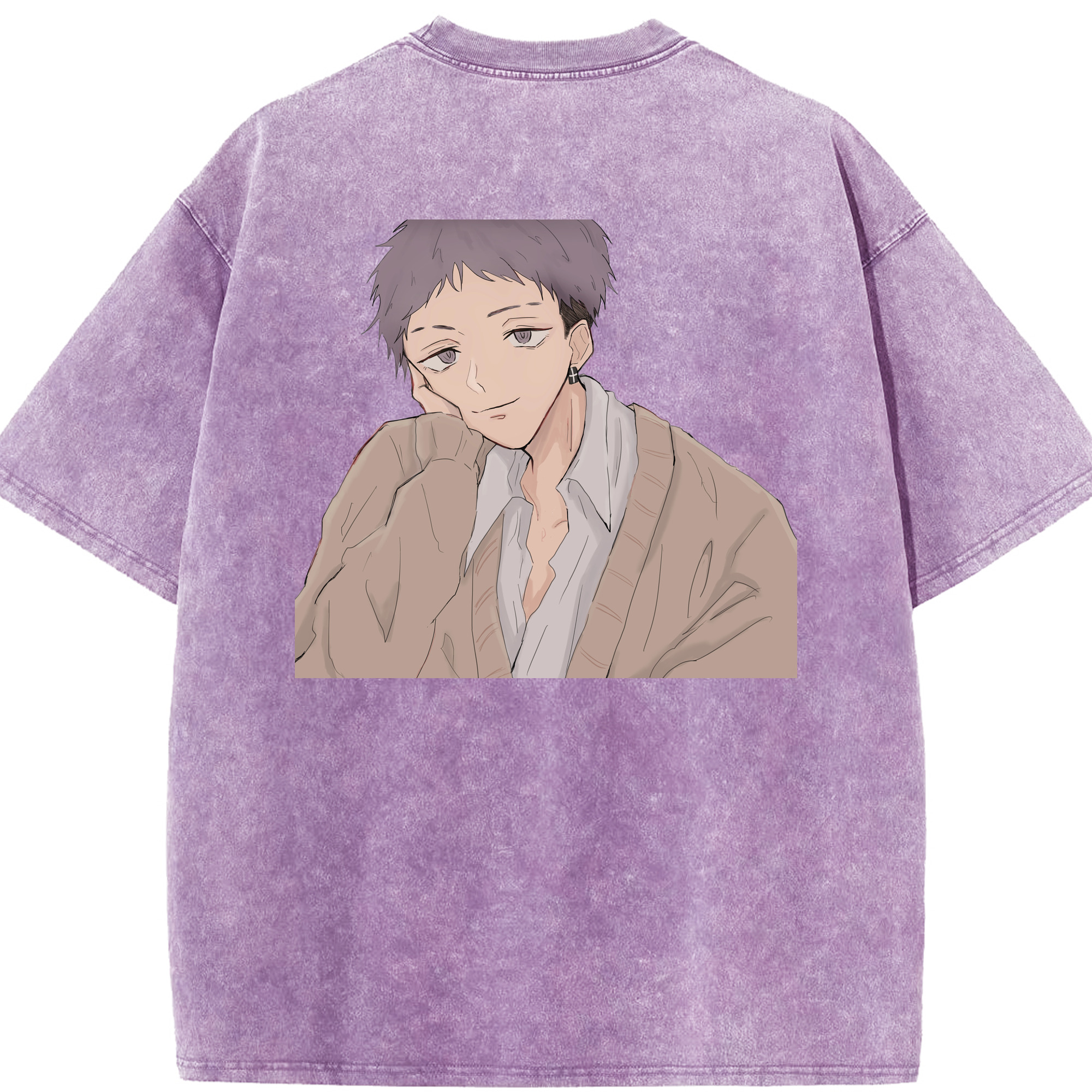 （画像用） 東京リベンジャーズ Tokyo Revengers 綿100% ヴィンテージ風 半袖Tシャツ（背面プリント）