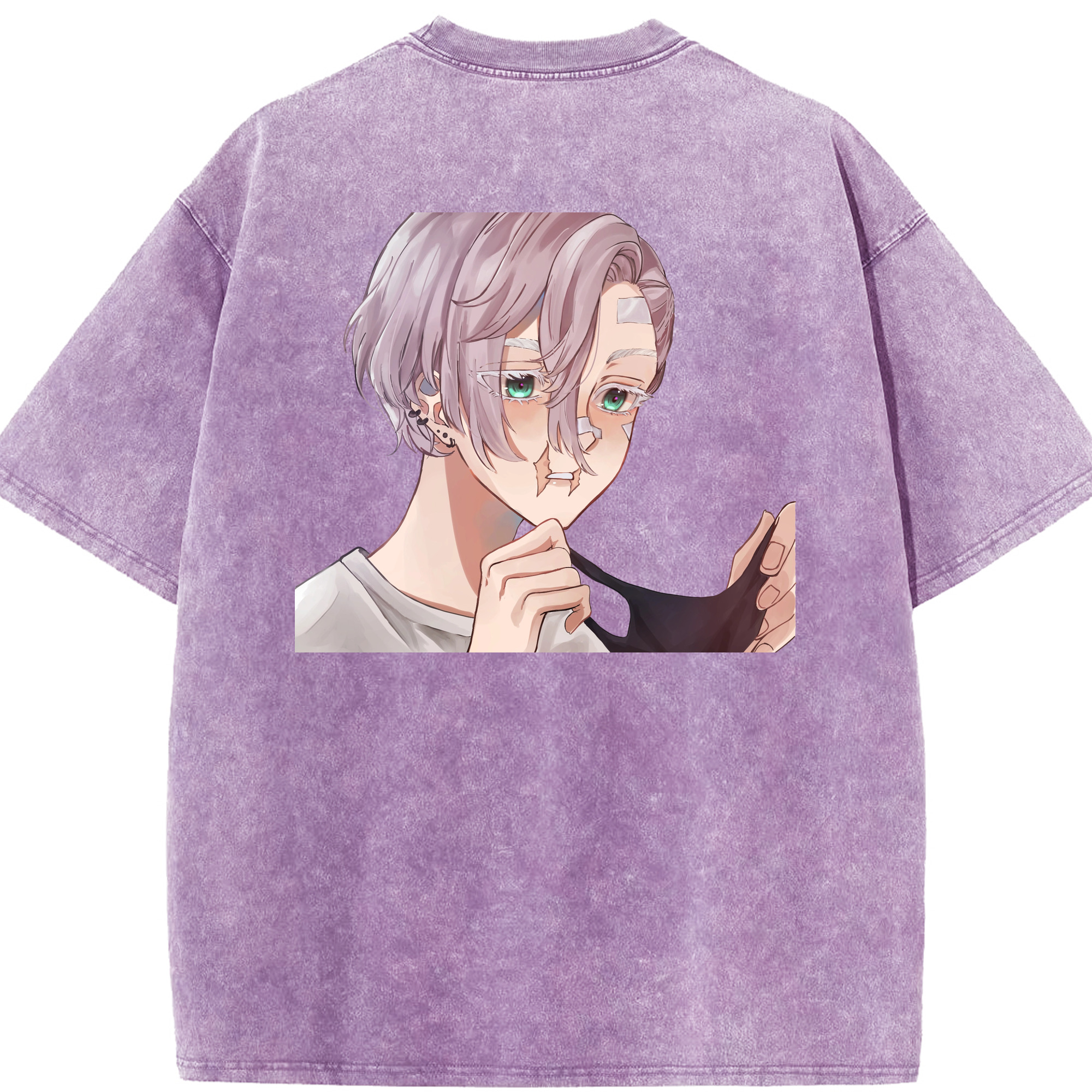 （画像用） 東京リベンジャーズ Tokyo Revengers 綿100% ヴィンテージ風 半袖Tシャツ（背面プリント）
