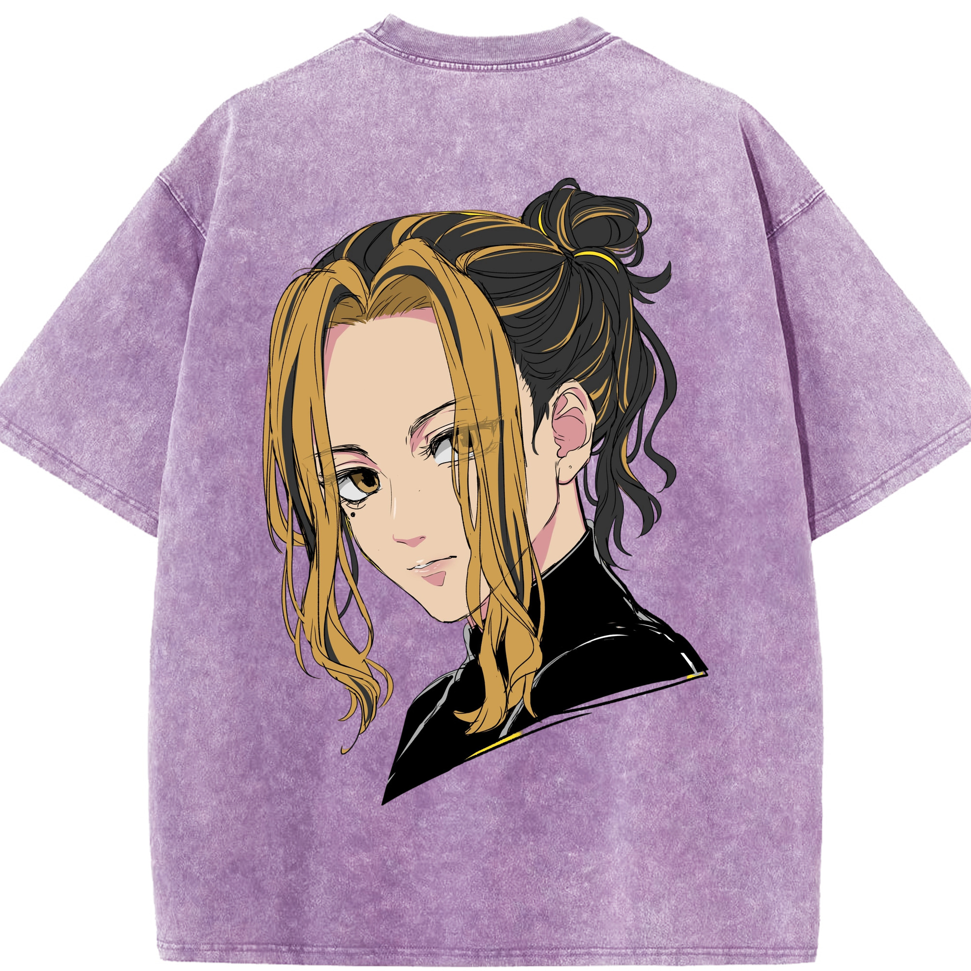 （画像用） 東京リベンジャーズ Tokyo Revengers 綿100% ヴィンテージ風 半袖Tシャツ（背面プリント）