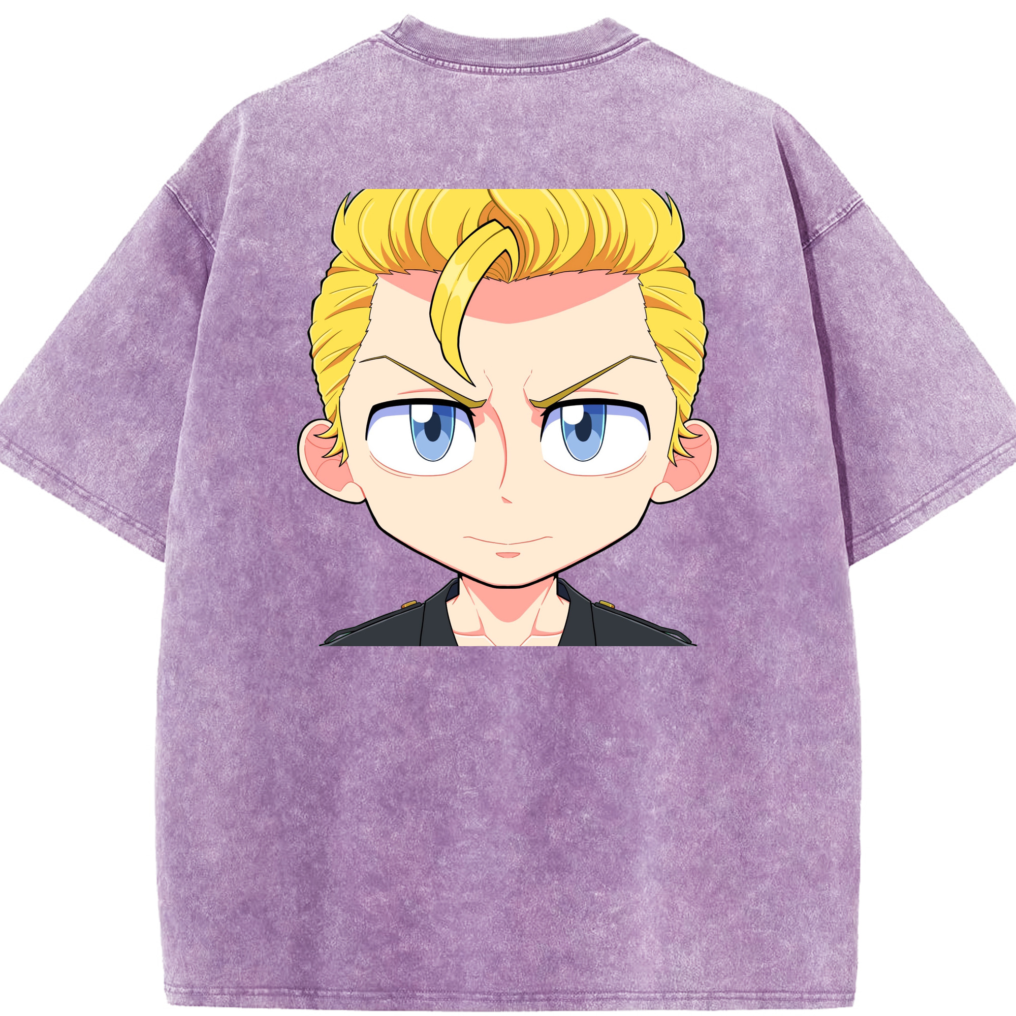 （画像用） 東京リベンジャーズ Tokyo Revengers 綿100% ヴィンテージ風 半袖Tシャツ（背面プリント）
