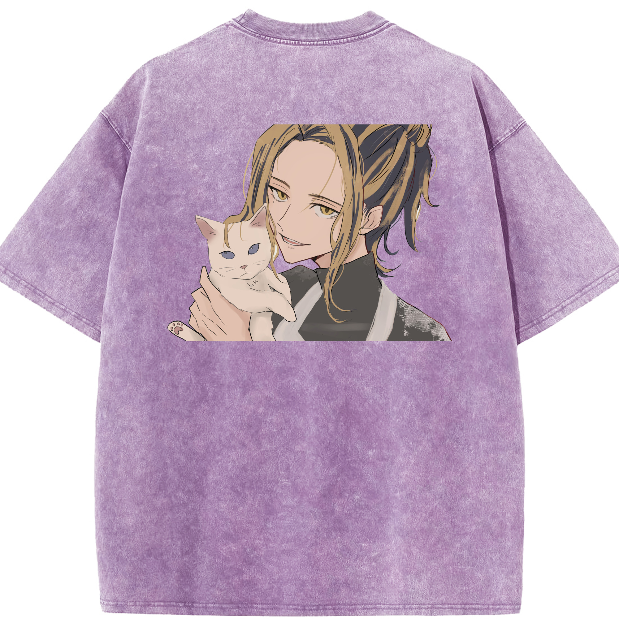 （画像用） 東京リベンジャーズ Tokyo Revengers 綿100% ヴィンテージ風 半袖Tシャツ（背面プリント）