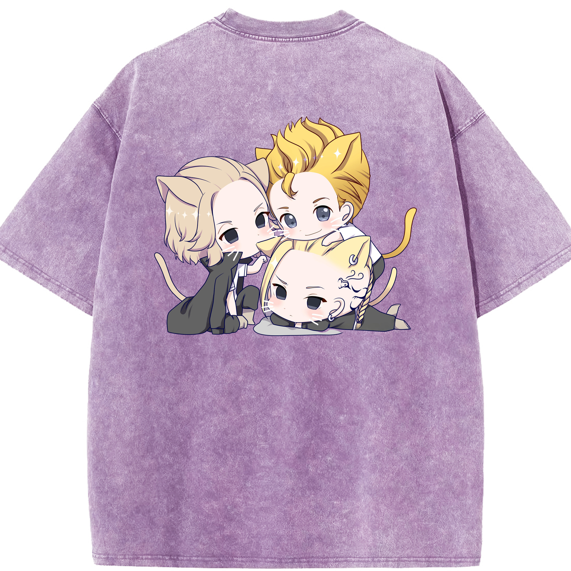 （画像用） 東京リベンジャーズ Tokyo Revengers 綿100% ヴィンテージ風 半袖Tシャツ（背面プリント）