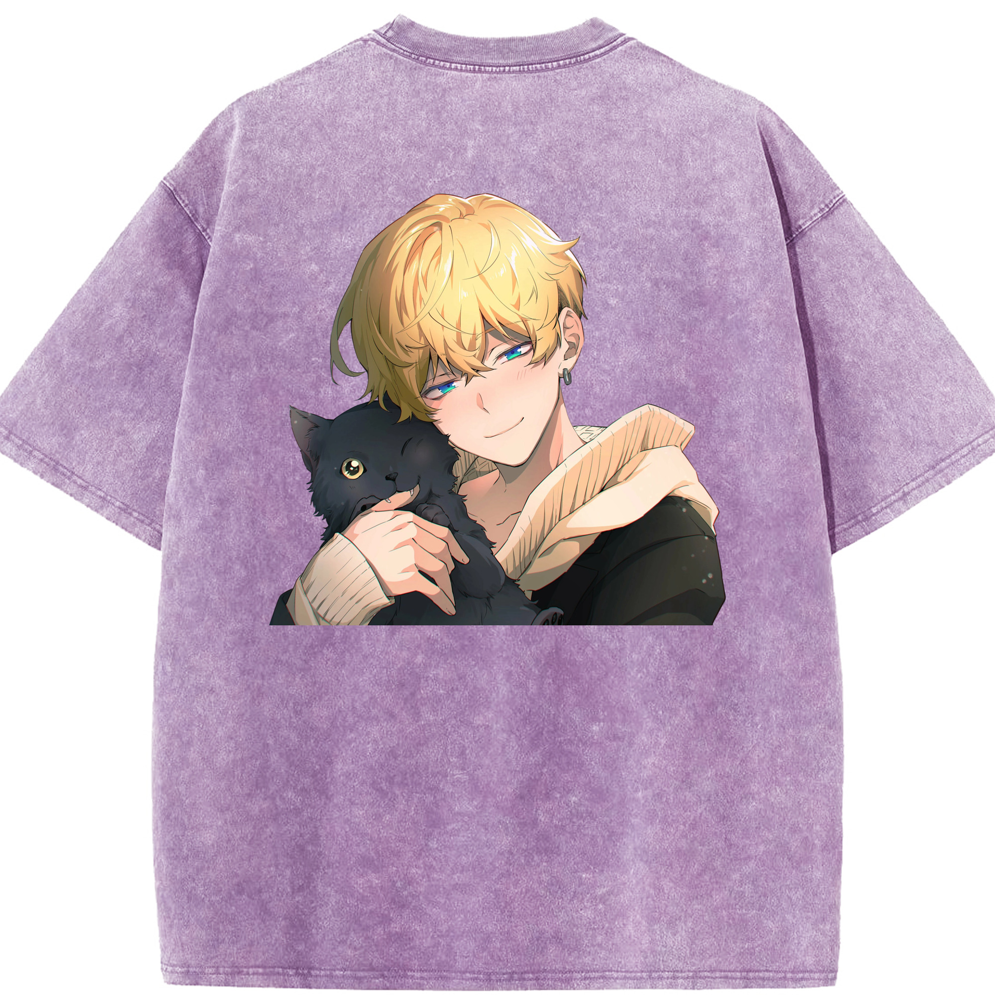 （画像用） 東京リベンジャーズ Tokyo Revengers 綿100% ヴィンテージ風 半袖Tシャツ（背面プリント）