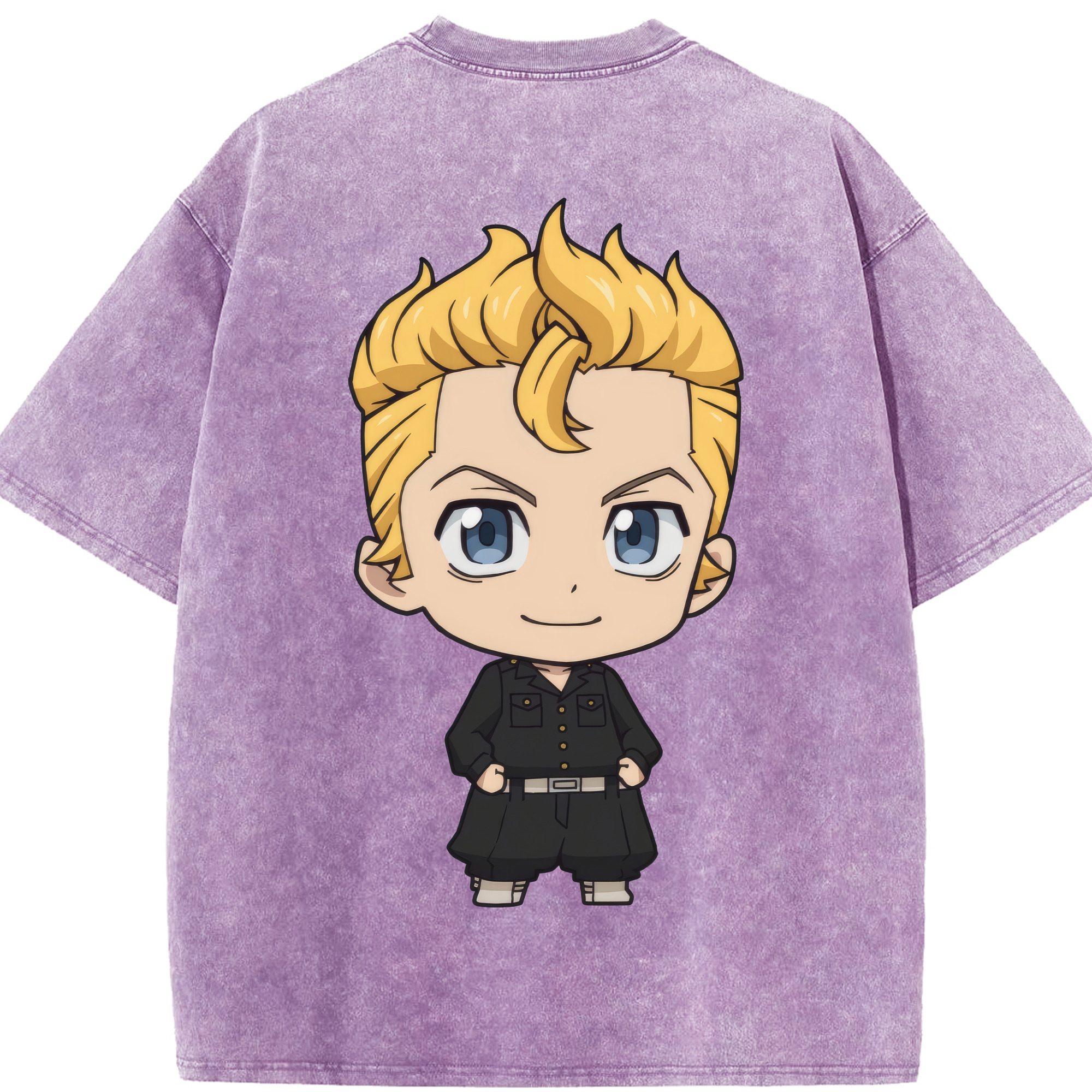 （画像用） 東京リベンジャーズ Tokyo Revengers 綿100% ヴィンテージ風 半袖Tシャツ（背面プリント）