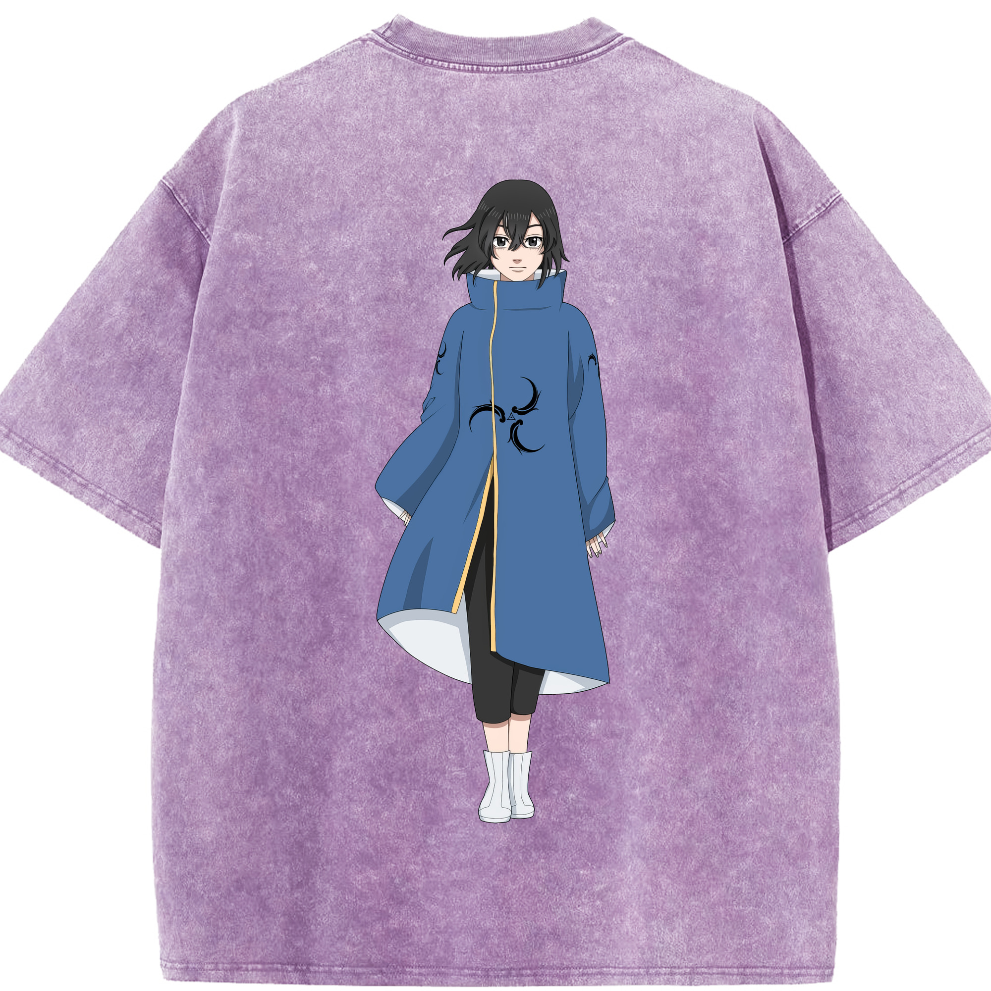 （画像用） 東京リベンジャーズ Tokyo Revengers 綿100% ヴィンテージ風 半袖Tシャツ（背面プリント）