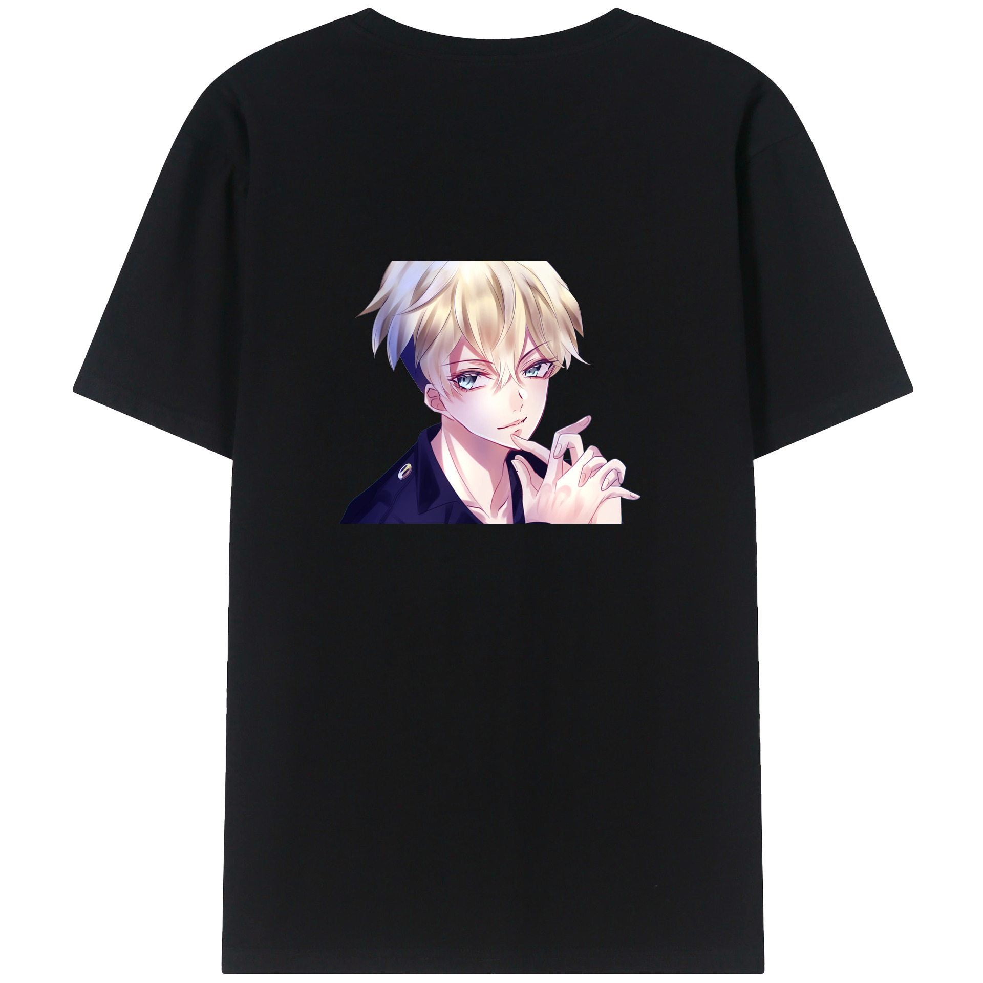 （画像用） 東京リベンジャーズ Tokyo Revengers 綿100％ メンズ半袖Tシャツ（バックプリント） 通気性
