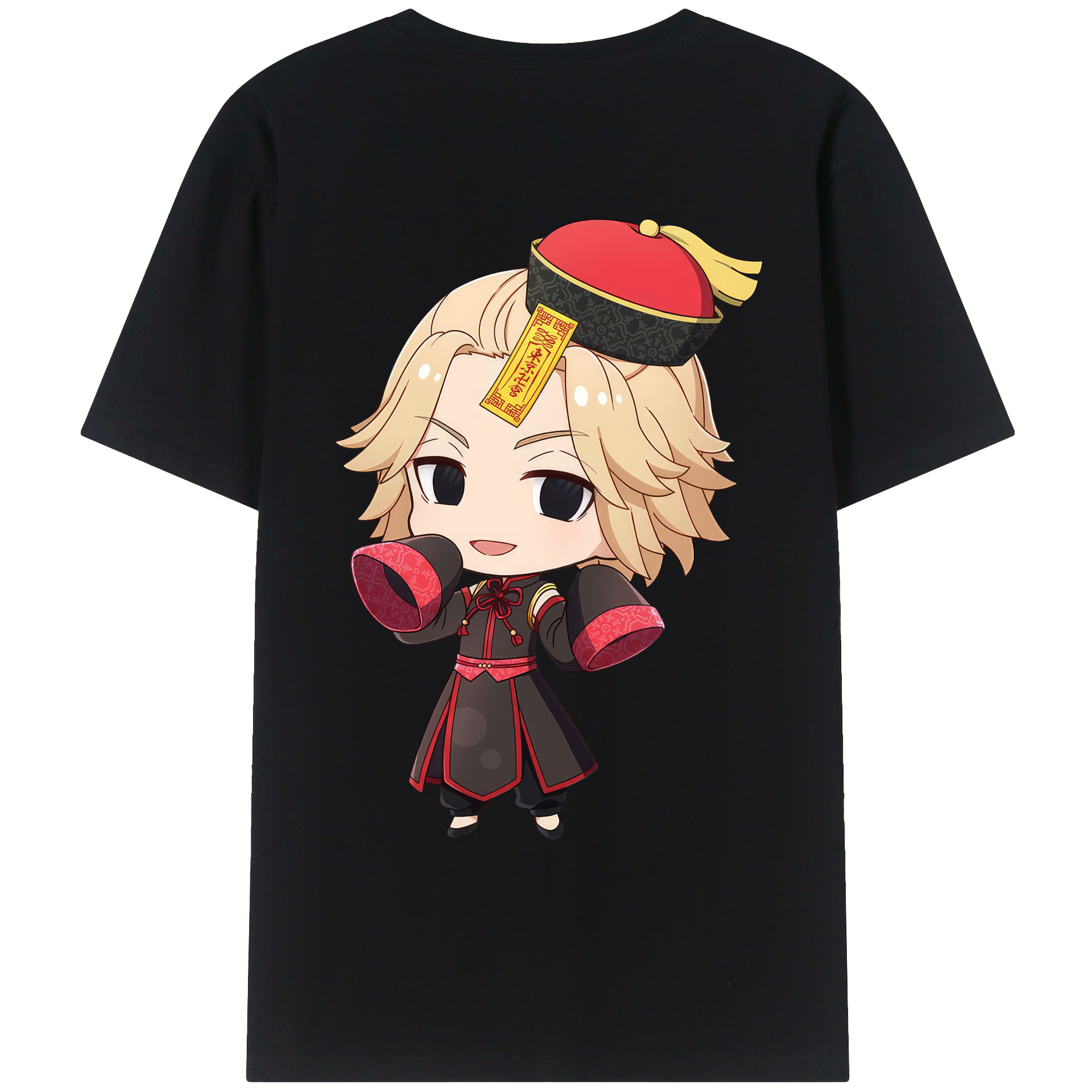 （画像用） 東京リベンジャーズ Tokyo Revengers 綿100％ メンズ半袖Tシャツ（バックプリント） 通気性