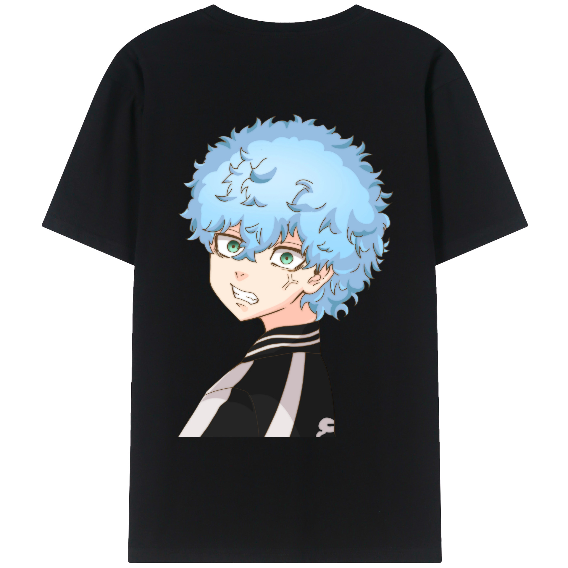 （画像用） 東京リベンジャーズ Tokyo Revengers 綿100％ メンズ半袖Tシャツ（バックプリント） 通気性