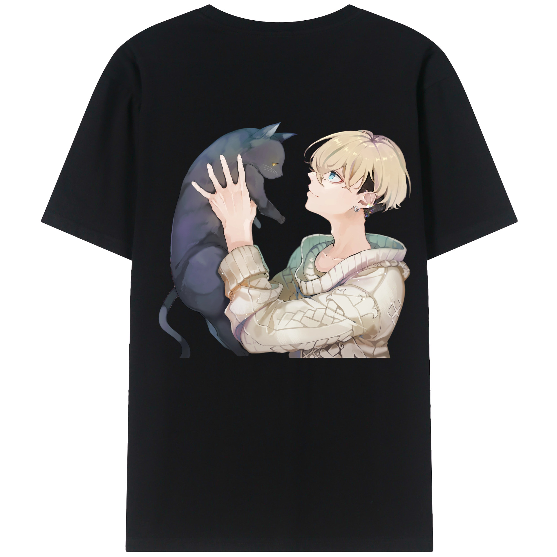 （画像用） 東京リベンジャーズ Tokyo Revengers 綿100％ メンズ半袖Tシャツ（バックプリント） 通気性